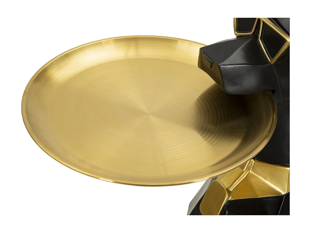 Tabuleiro Cão 14, Preto, 30x64x91 cm, Epikasa