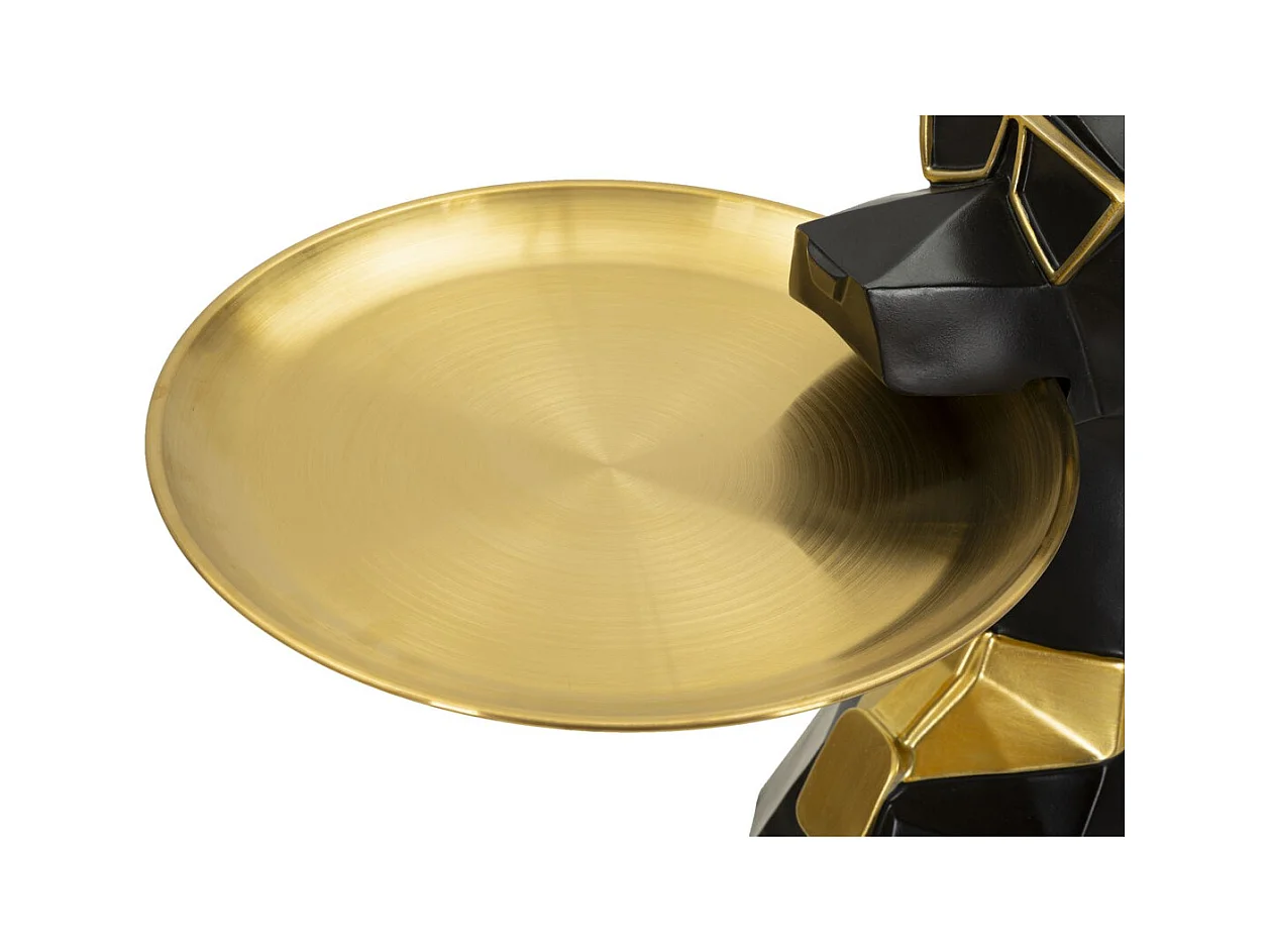 Bandeja Perro 14, Negro, 30x64x91 cm, Epikasa