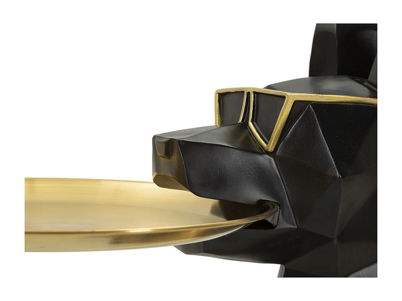 Bandeja Perro 14, Negro, 30x64x91 cm, Seven Design