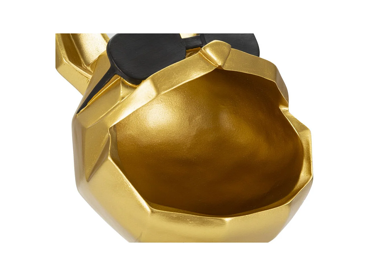 Tabuleiro MF694, Ouro, 17x17x23,5 cm, Epikasa