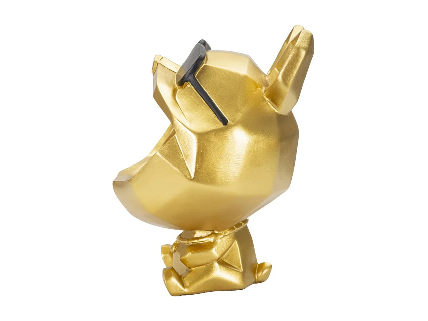 Plateau MF694, Or, 17x17x23,5 cm, Seven Design