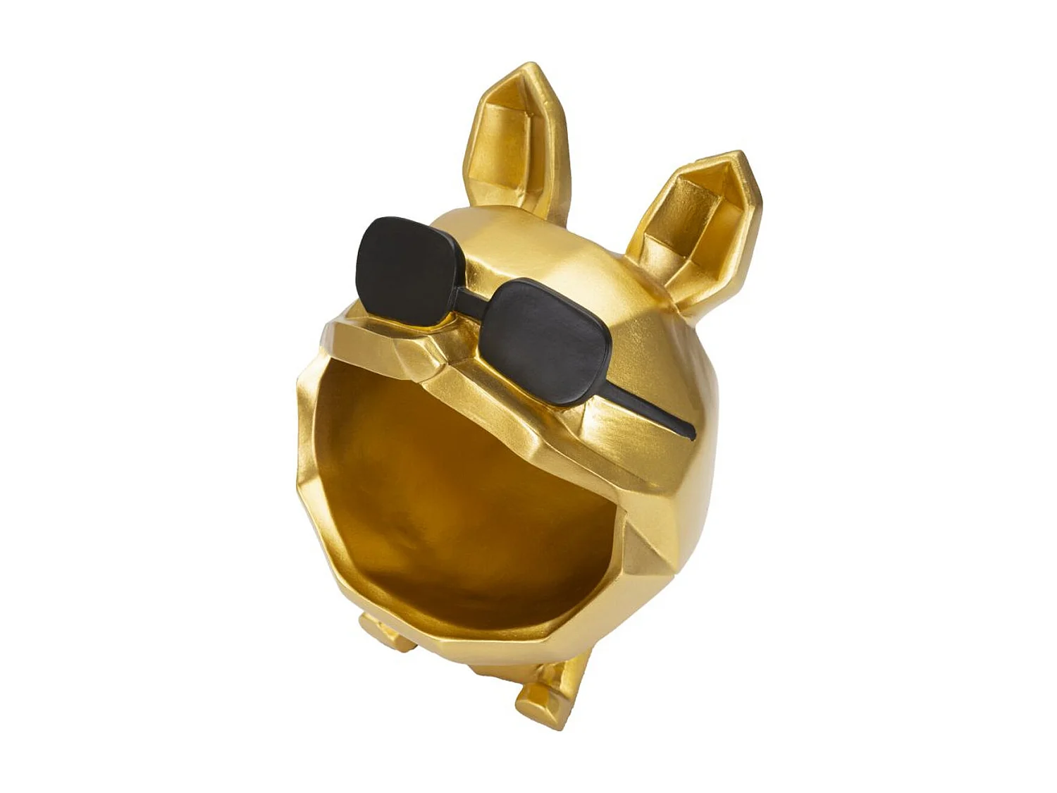 Plateau MF694, Or, 17x17x23,5 cm, Seven Design