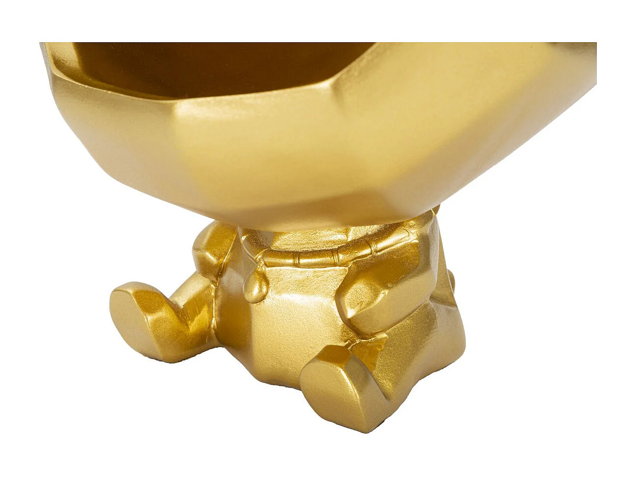 Plateau MF694, Or, 17x17x23,5 cm, Seven Design