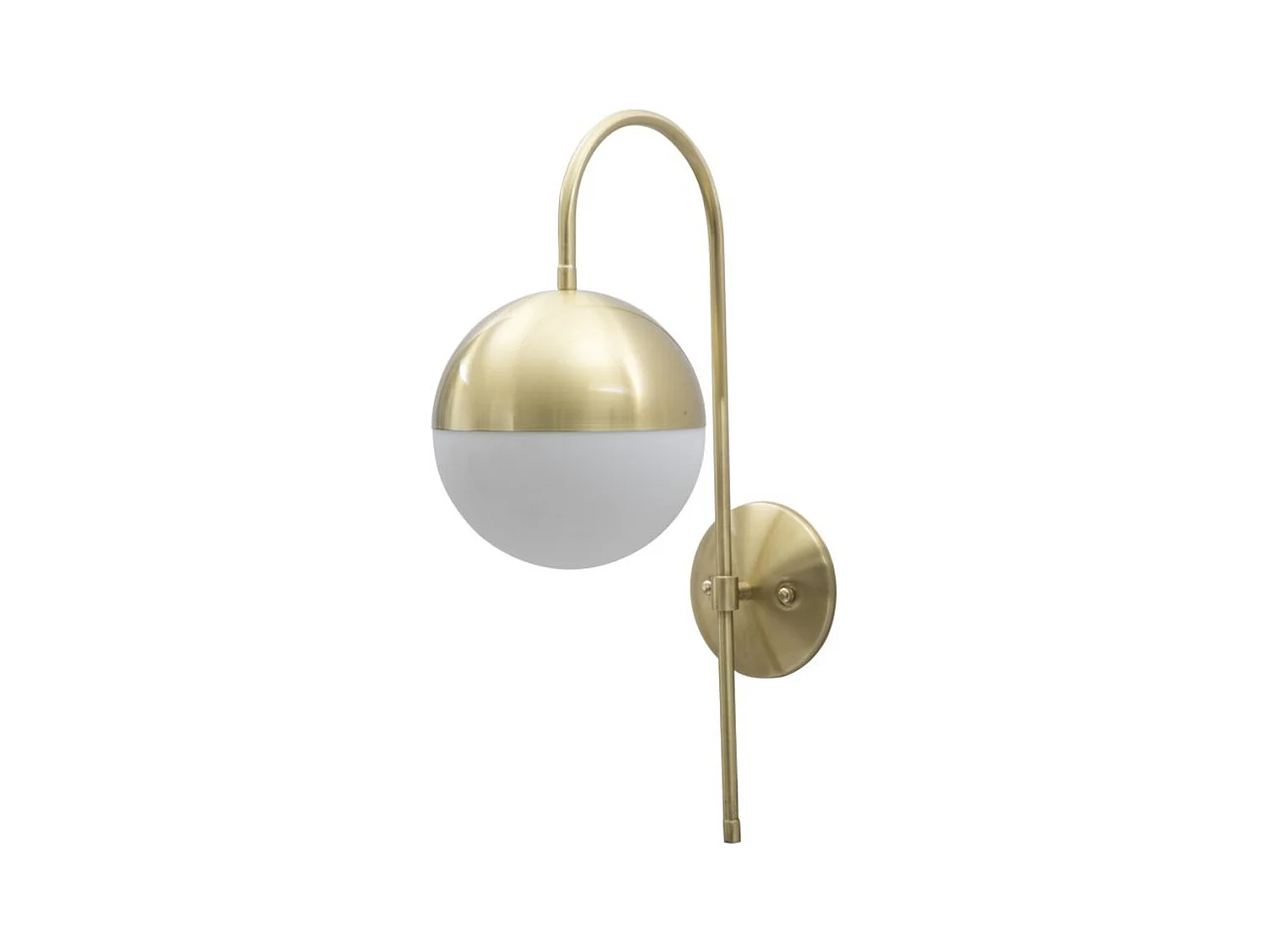 Lampada a Parete MF51, Oro, 19x31x51 cm, Epikasa