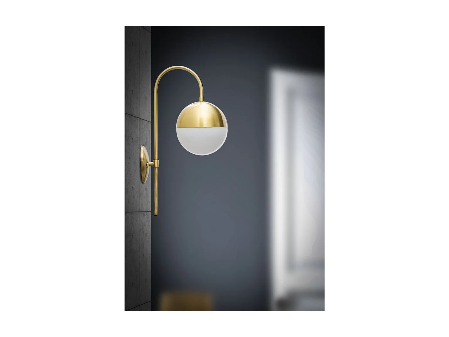Wandlamp MF51, Goud, 19x31x51 cm, Seven Design