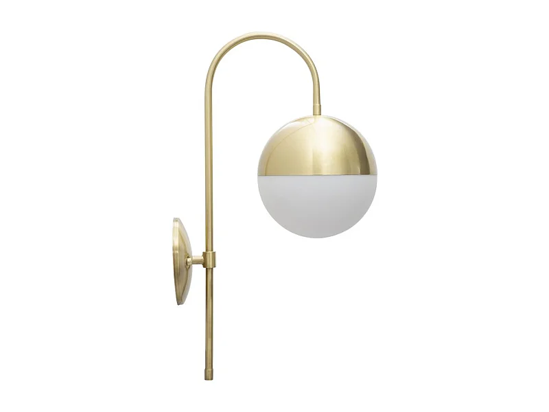 Lampa ścienna MF51, Złoto, 19x31x51 cm, Seven Design