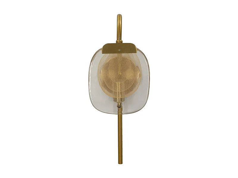 Wandlamp MF68, Goud, 15x14x38 cm, Epikasa