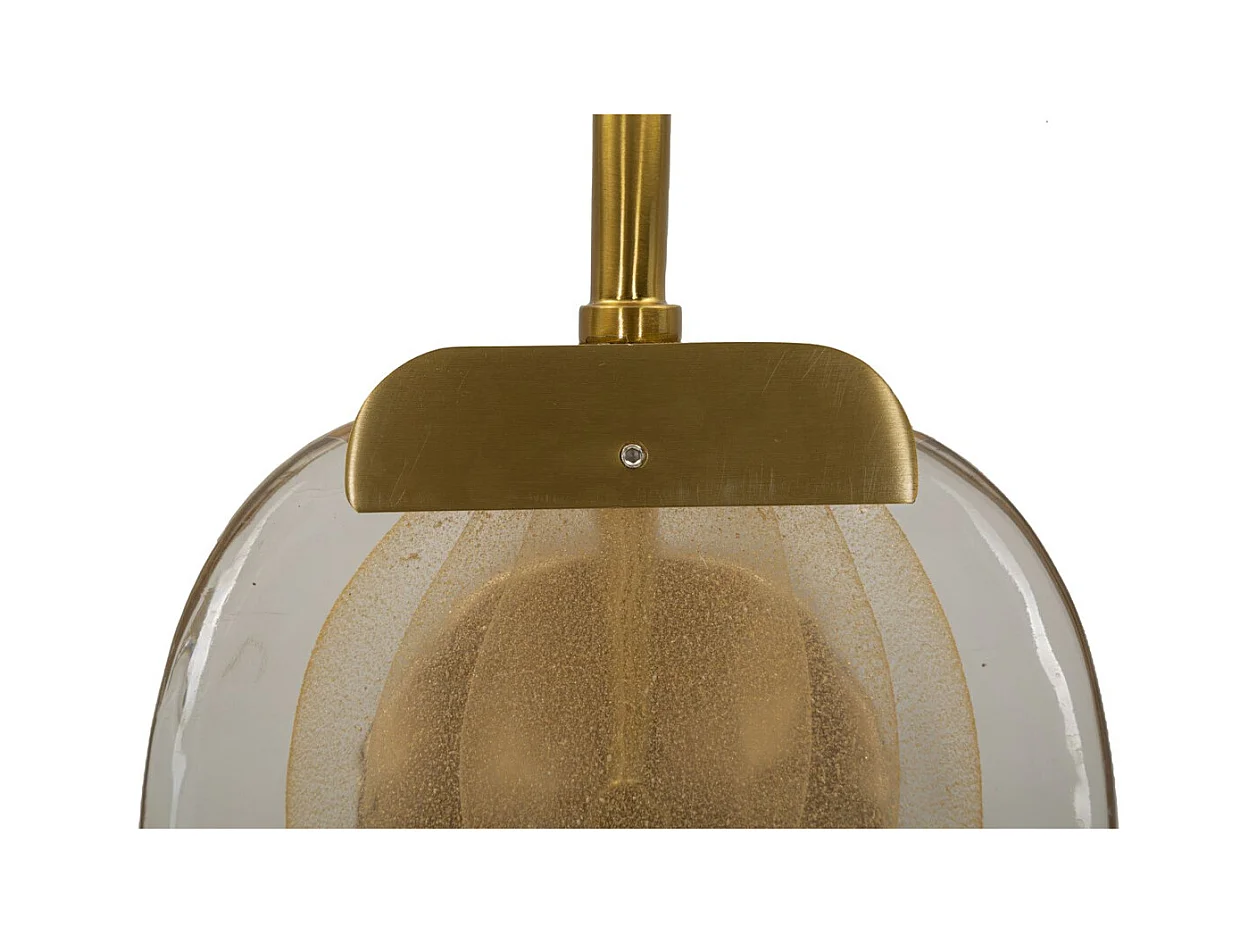 Lampa ścienna MF68, Złoto, 15x14x38 cm, Epikasa