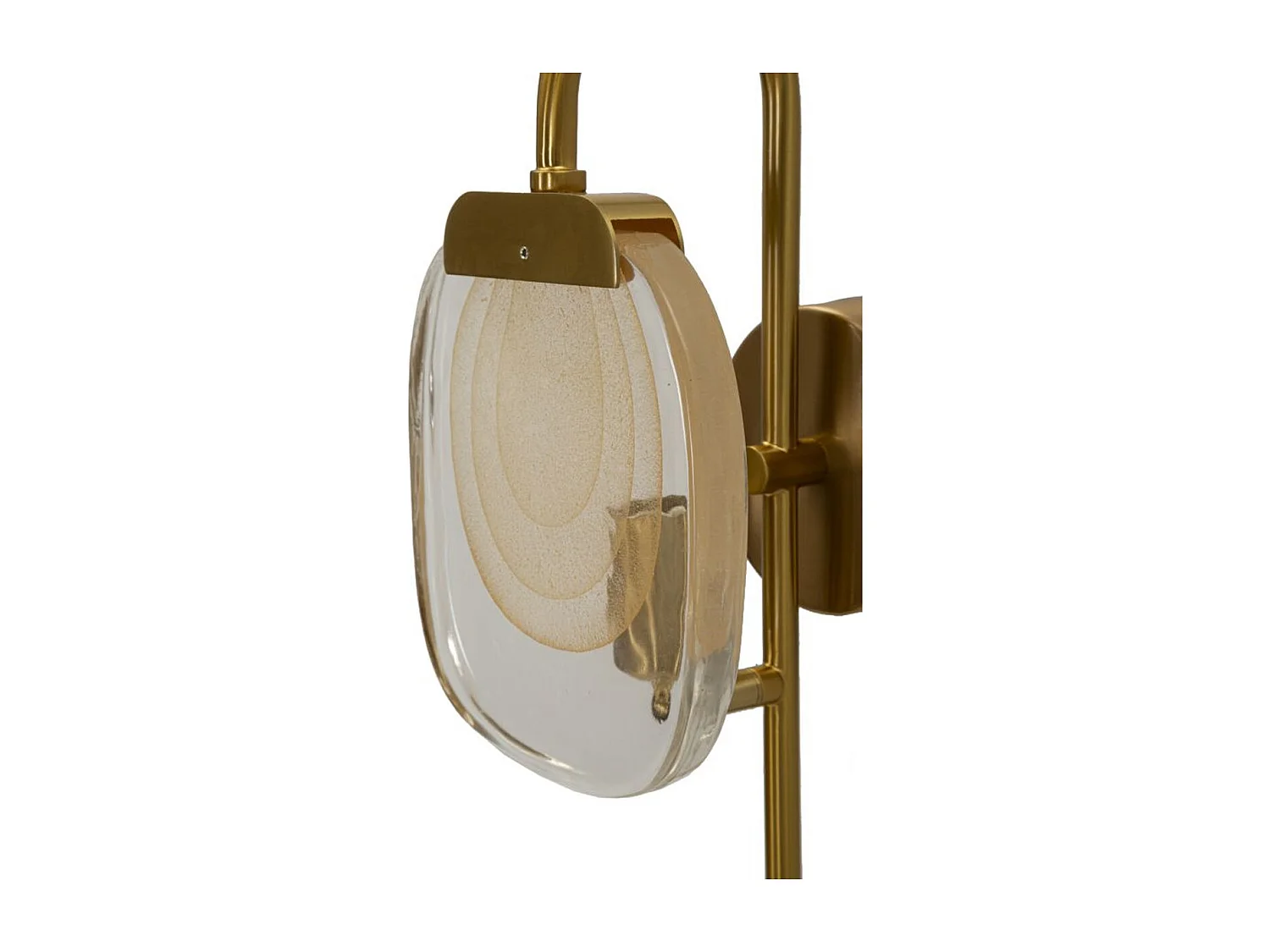 Lampada a Parete MF68, Oro, 15x14x38 cm, Seven Design