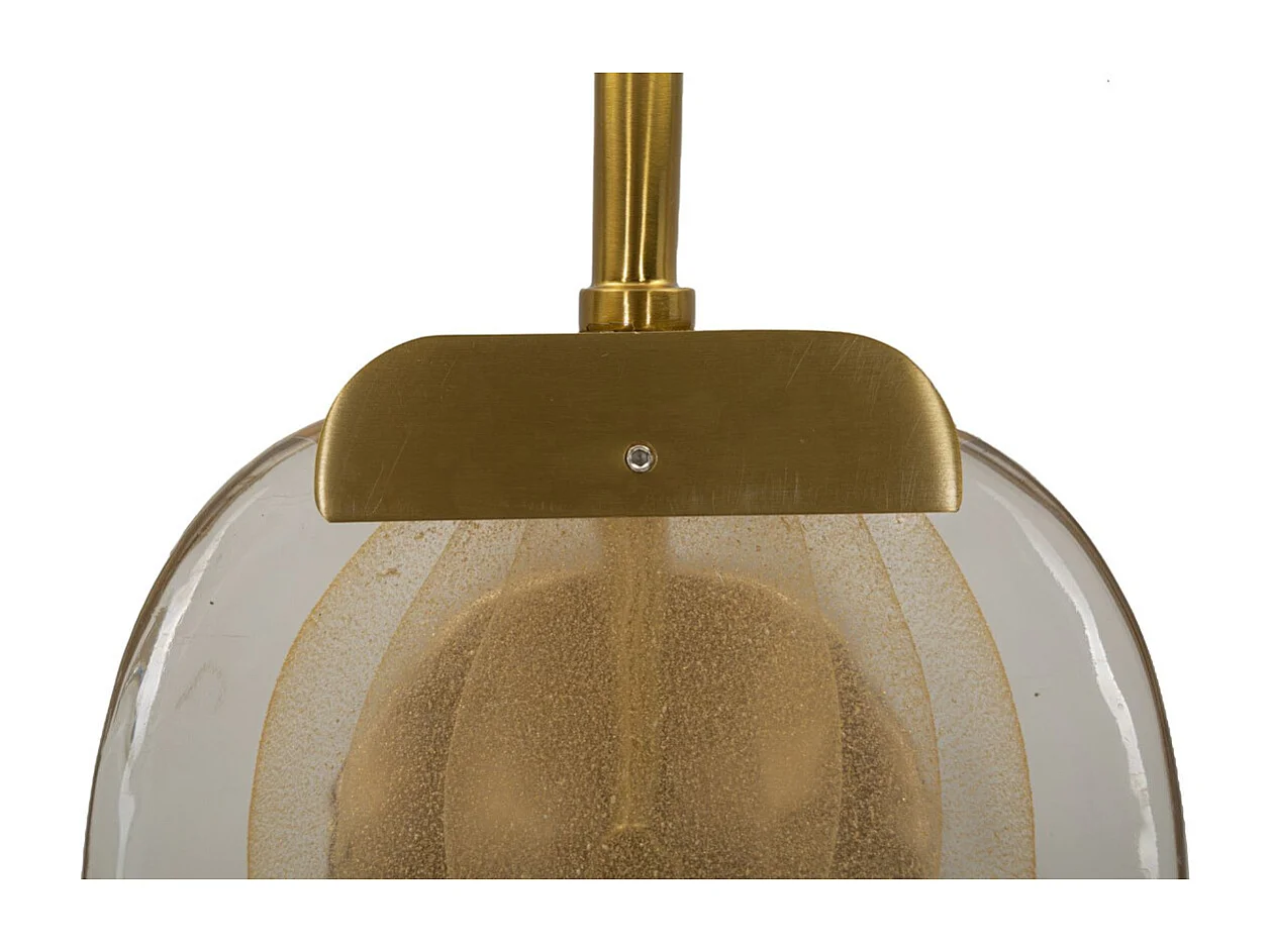 Lampada a Parete MF68, Oro, 15x14x38 cm, Seven Design