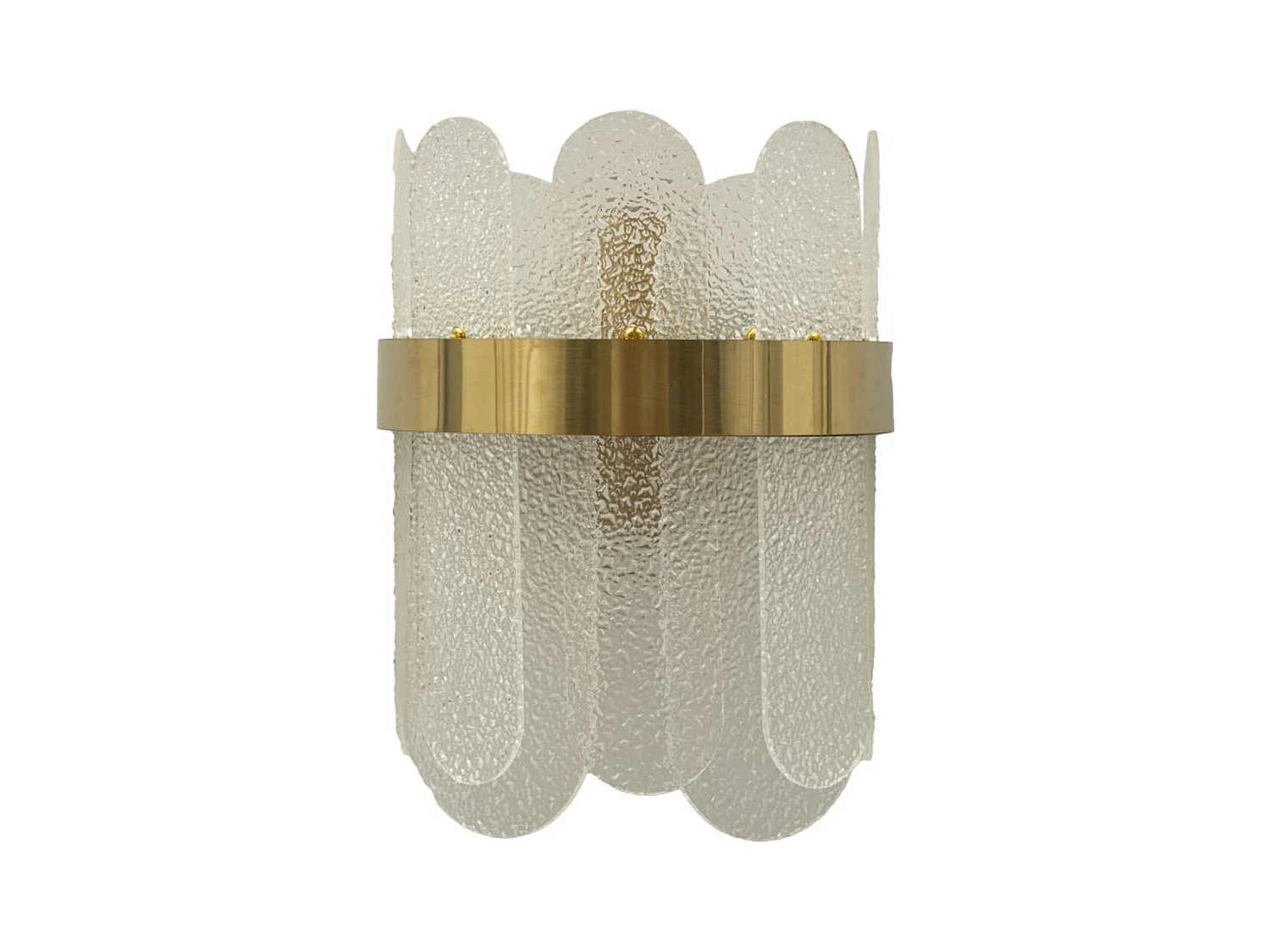 Wandlamp MF64, Goud, 20x14x28 cm, Epikasa