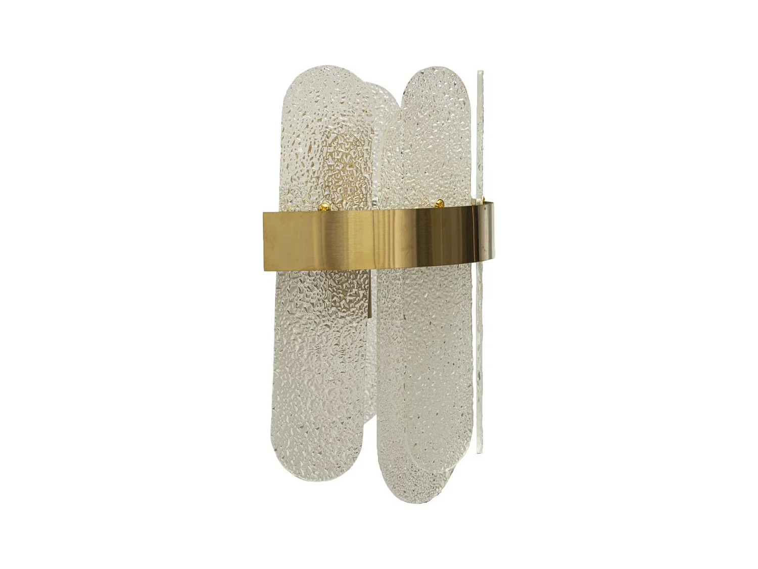 Wandlamp MF64, Goud, 20x14x28 cm, Epikasa