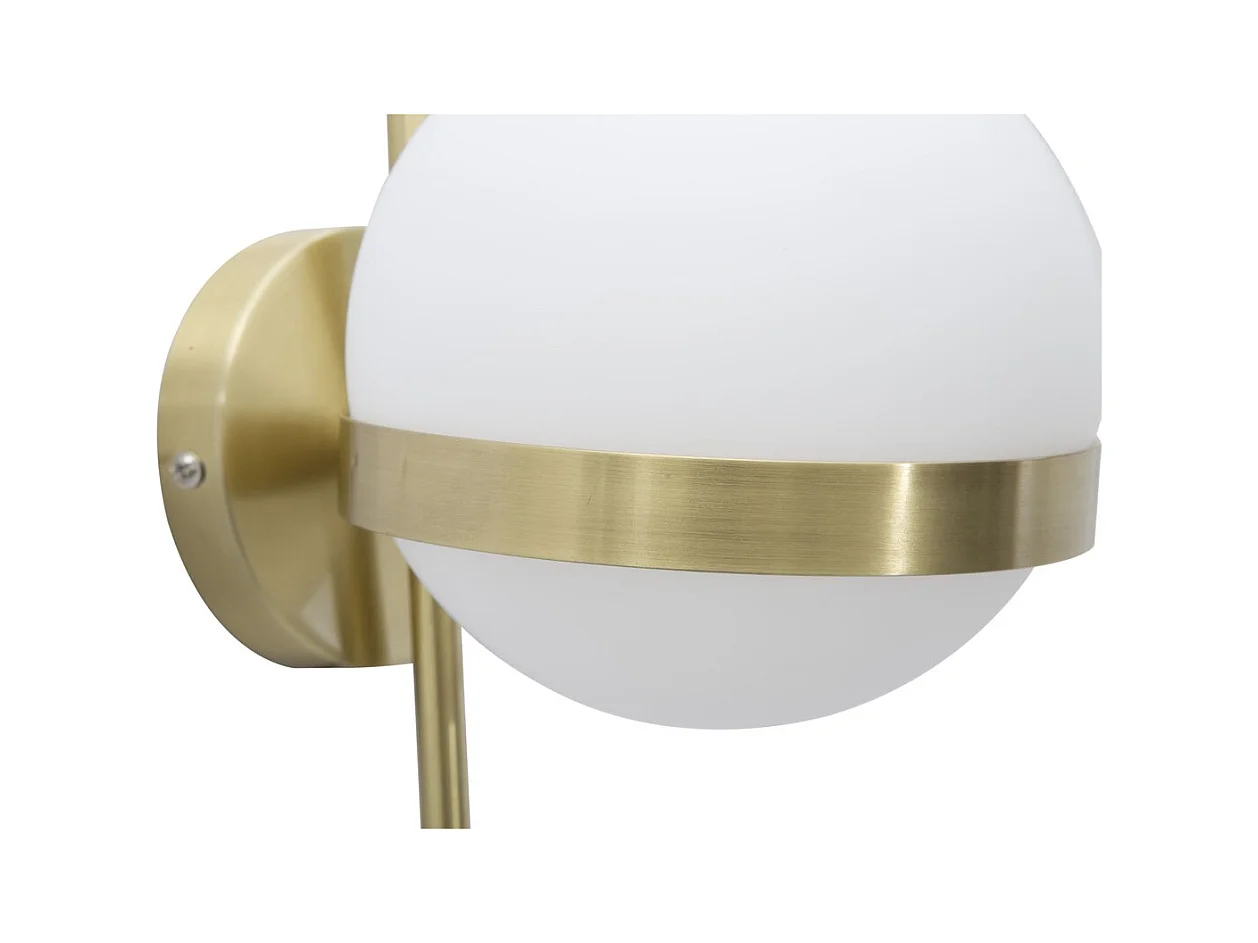 Candeeiro de Parede MF54, Ouro, 15x20x40 cm, Epikasa