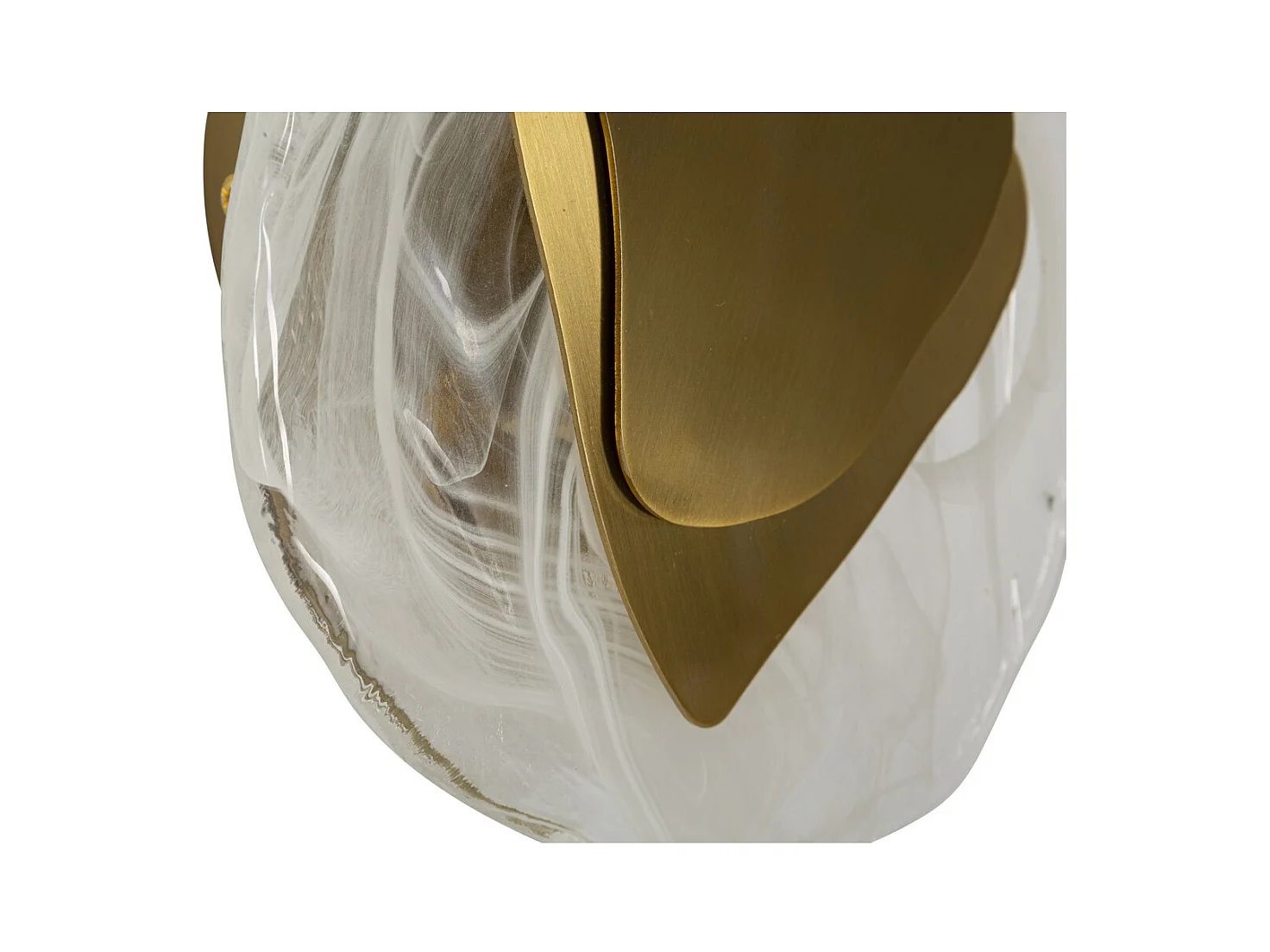 Lampa ścienna MF61, Złoto, 21x8x31 cm, Epikasa