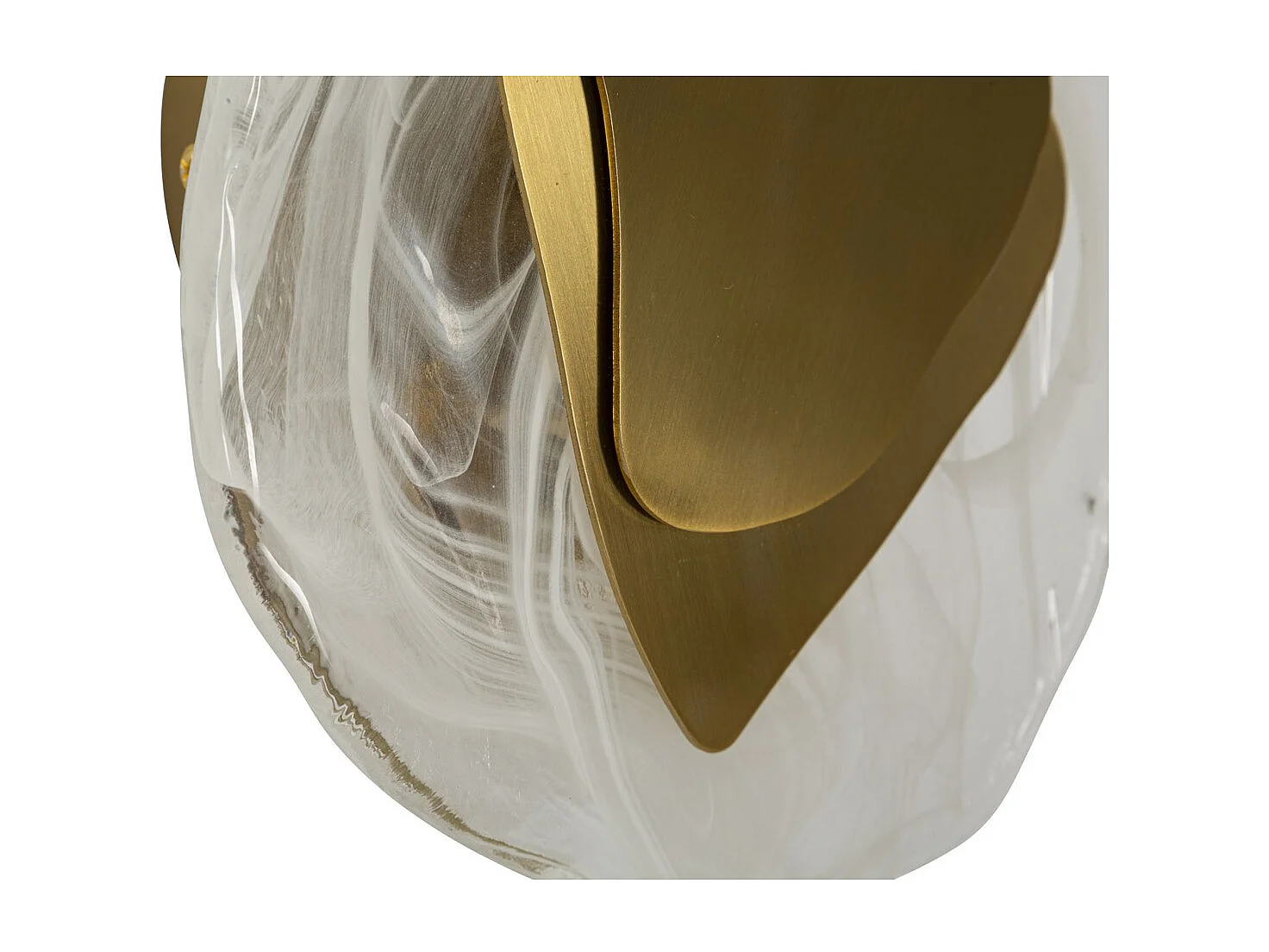 Lampa ścienna MF61, Złoto, 21x8x31 cm, Seven Design