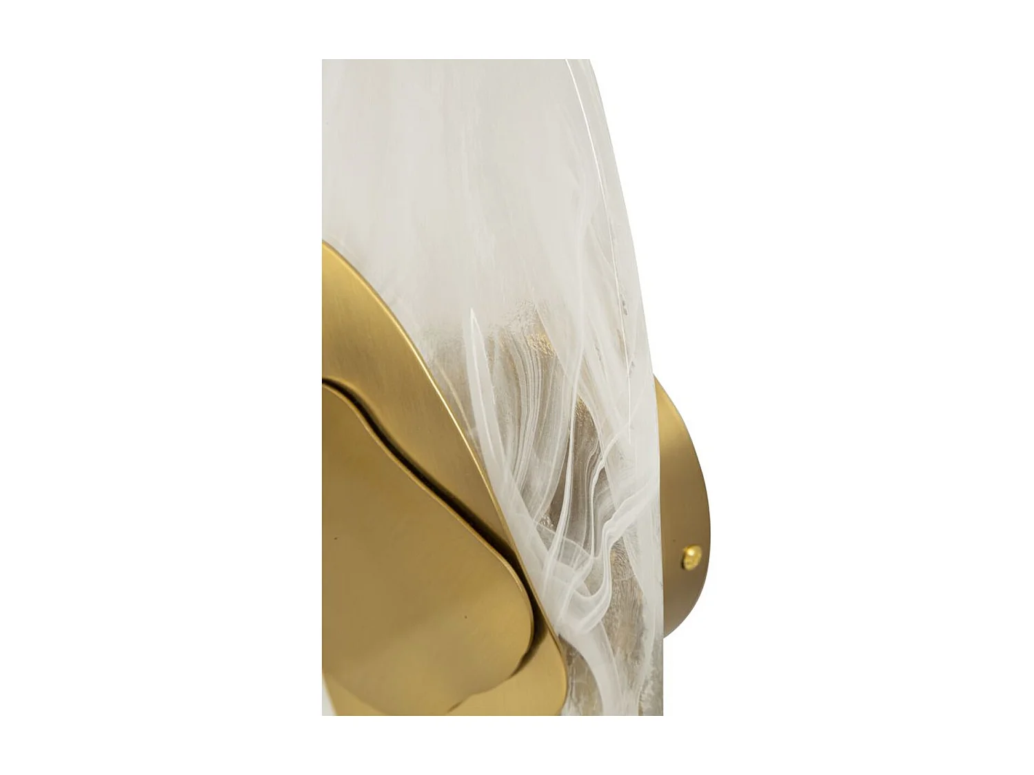 Lampa ścienna MF61, Złoto, 21x8x31 cm, Seven Design