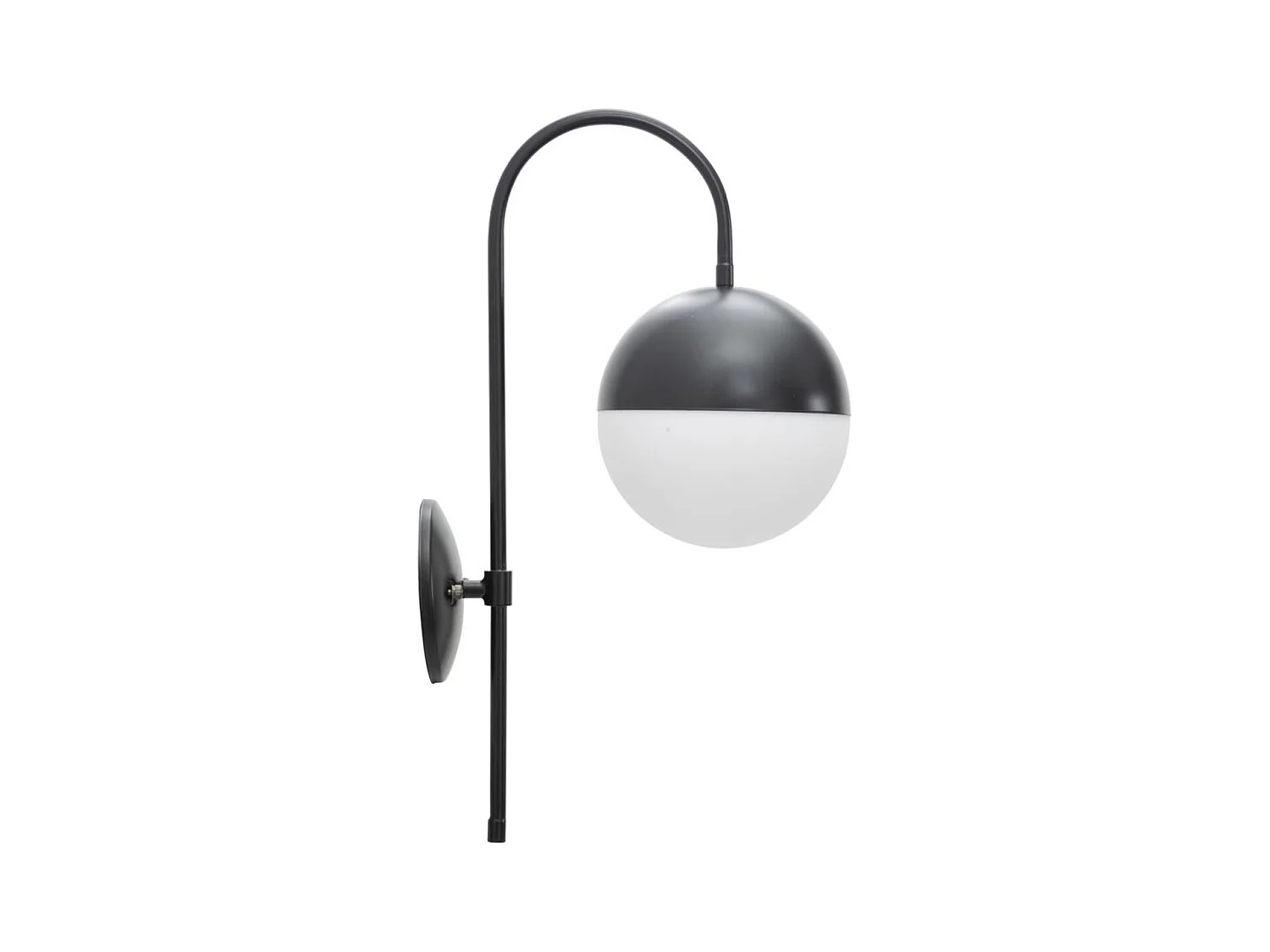 Lampa ścienna MF50, Czarny, 19x31x51 cm, Epikasa
