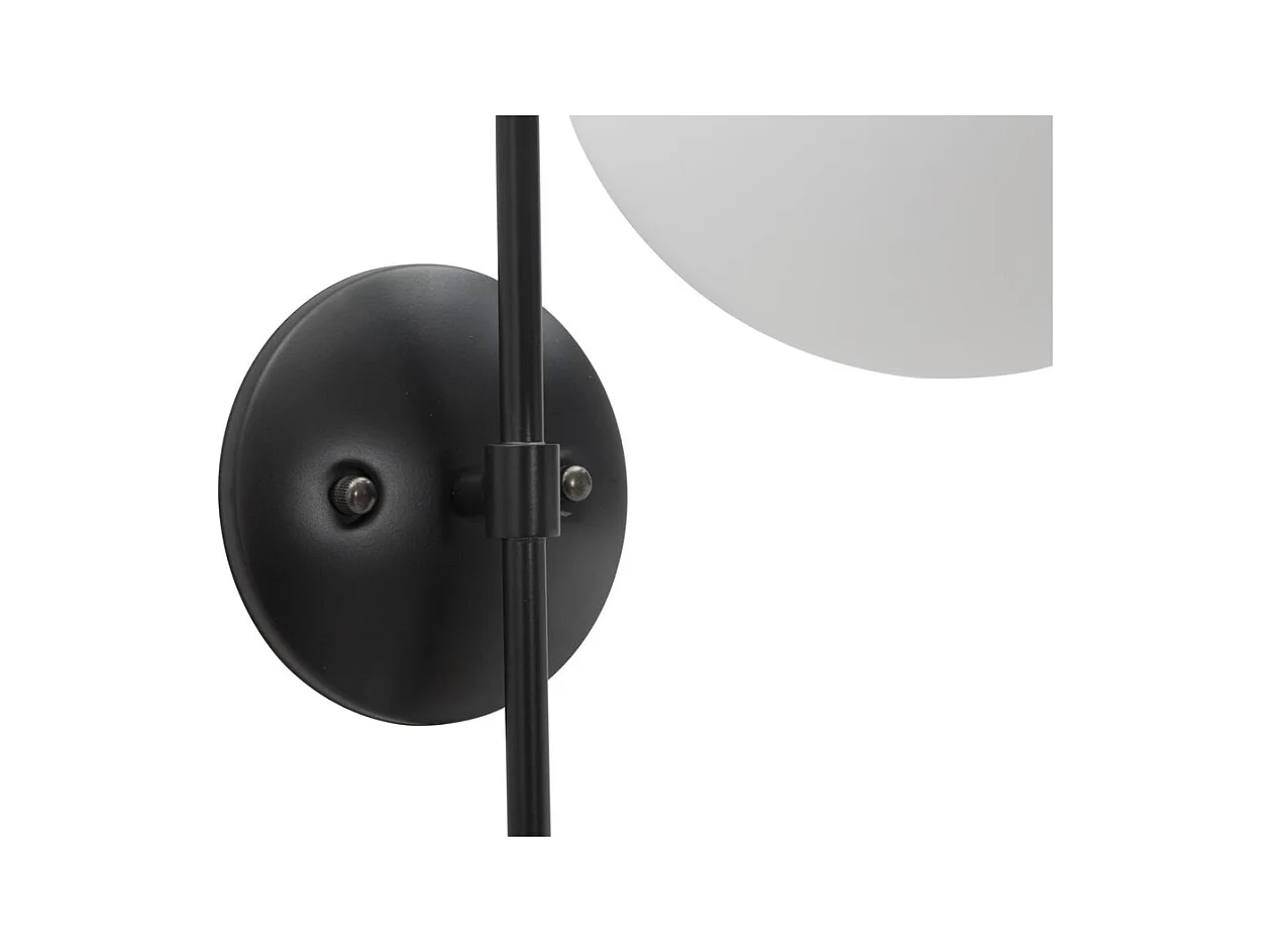 Lampa ścienna MF50, Czarny, 19x31x51 cm, Epikasa