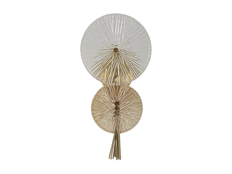 Lampa ścienna MF67, Złoto, 20x14x41 cm, Epikasa