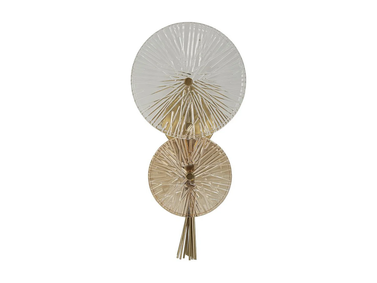 Lámpara de Pared MF67, Oro, 20x14x41 cm, Seven Design