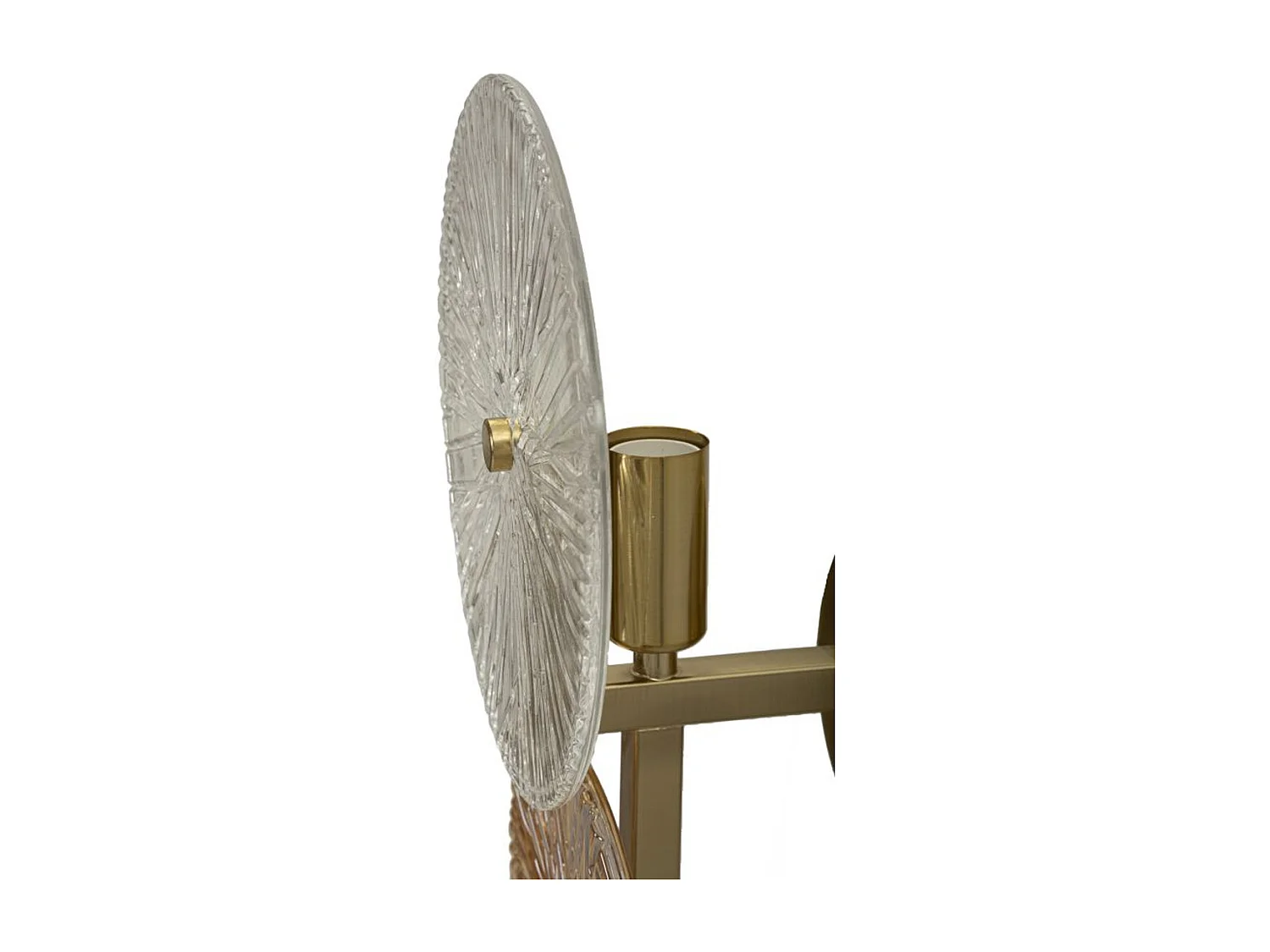 Lámpara de Pared MF67, Oro, 20x14x41 cm, Seven Design