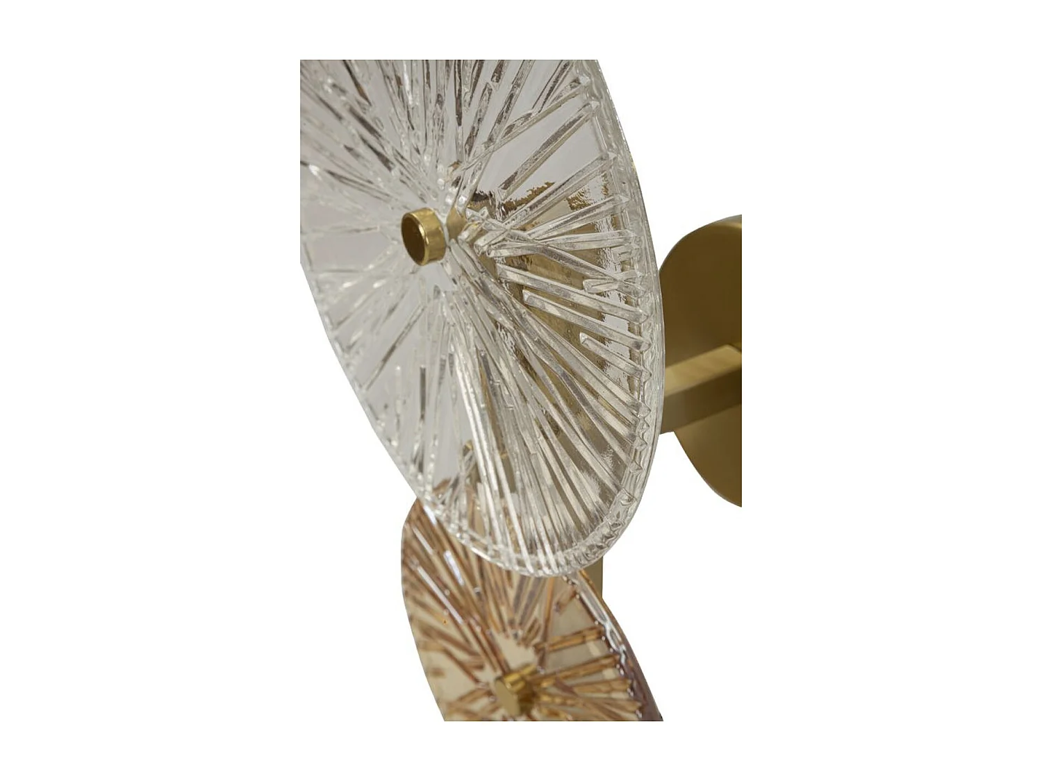 Lámpara de Pared MF67, Oro, 20x14x41 cm, Seven Design