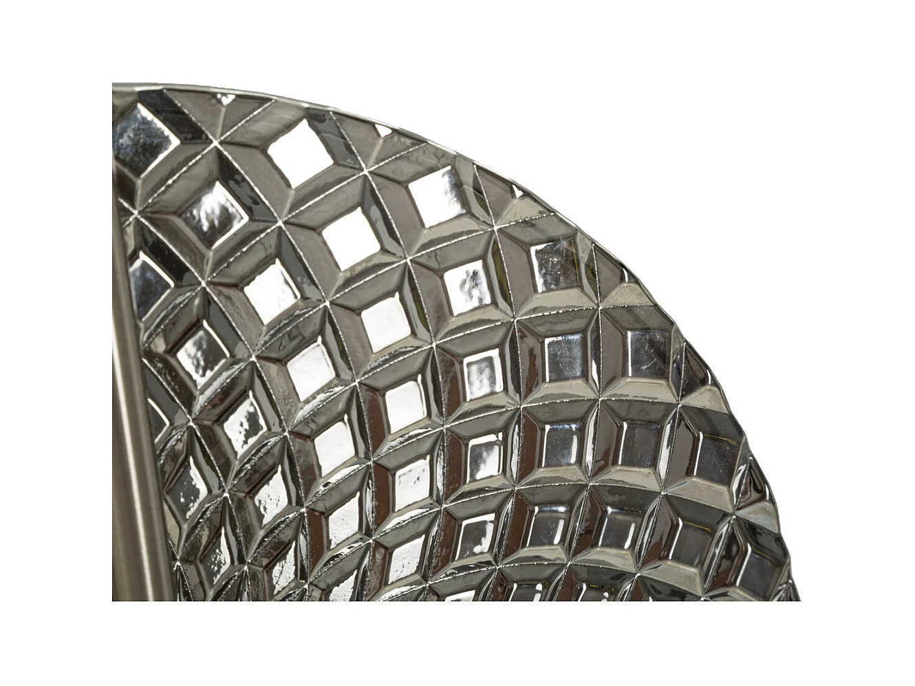 Candeeiro de Parede MF66, Prata, 28x15x54 cm, Epikasa