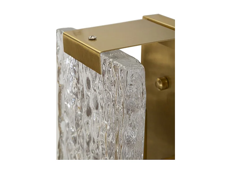 Candeeiro de Parede MF59, Ouro, 36x15x10 cm, Epikasa