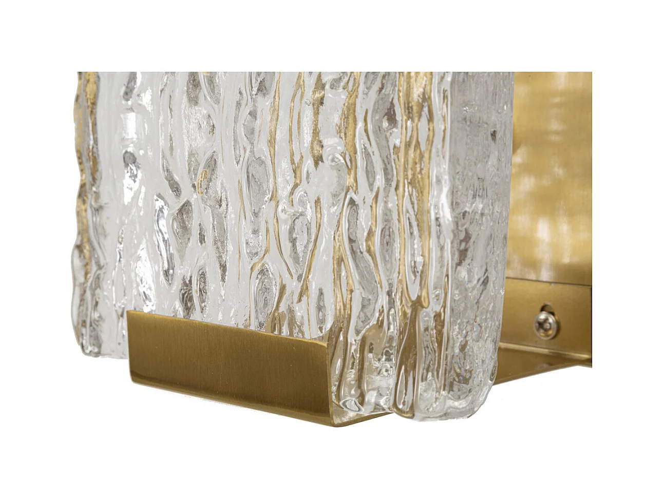 Candeeiro de Parede MF59, Ouro, 36x15x10 cm, Epikasa