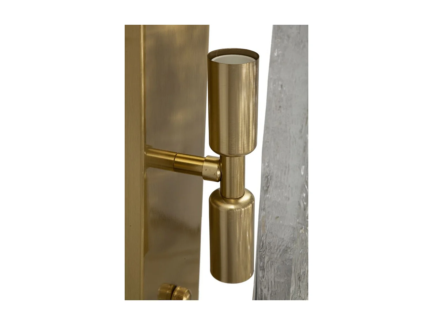 Lampa ścienna MF59, Złoto, 36x15x10 cm, Seven Design