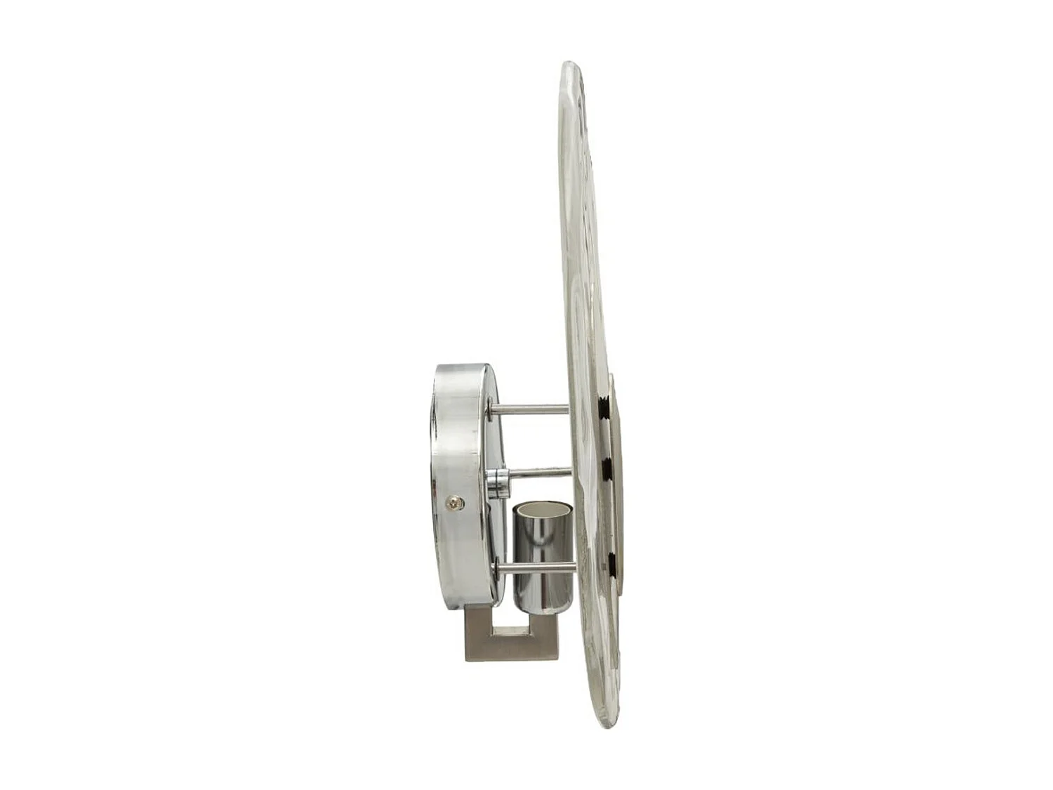 Lampa ścienna MF62, Srebrny, 21x8x32 cm, Seven Design