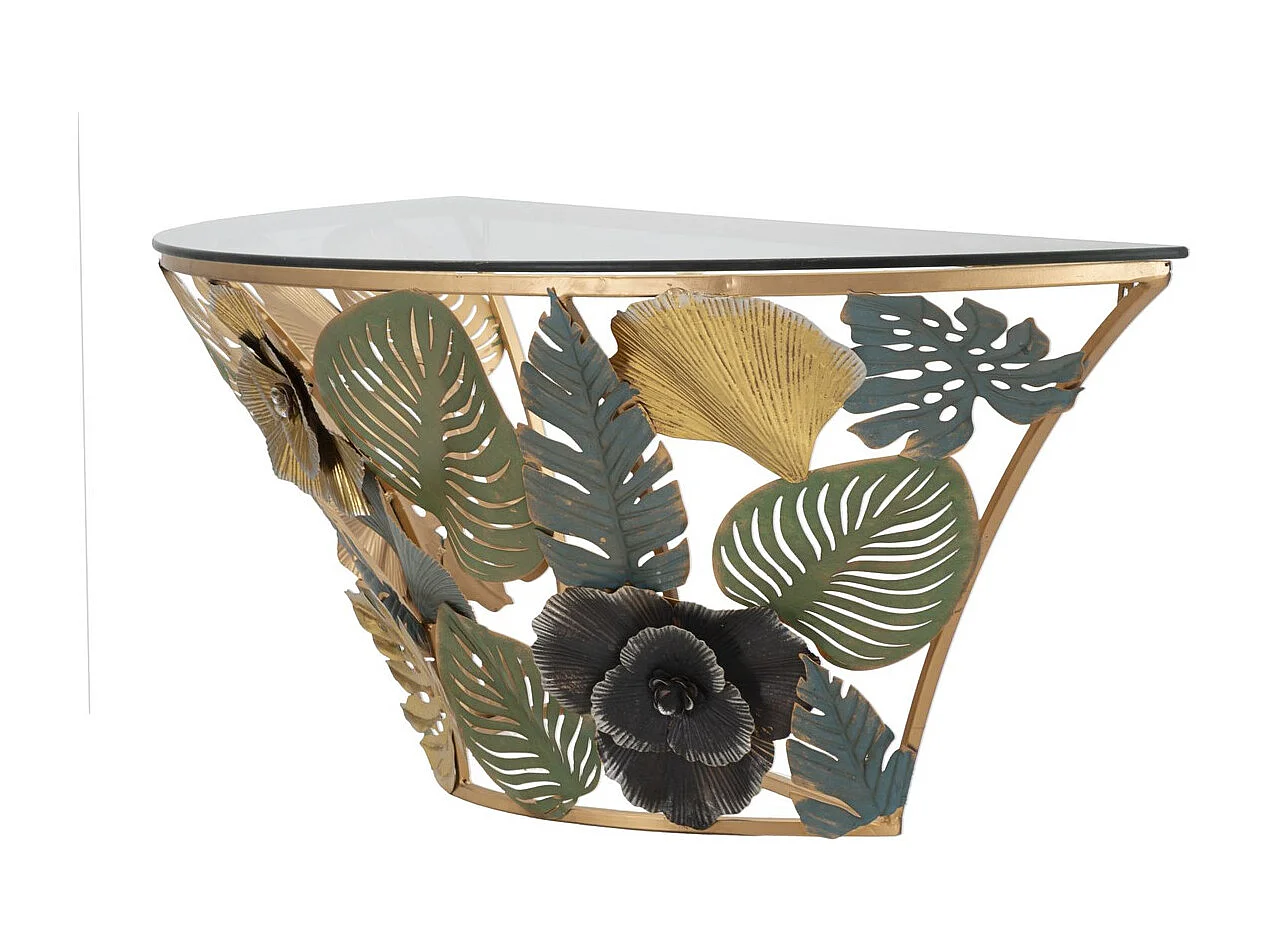 Consola Hoja 74, Multicolor, 120x40,5x37,2 cm, Epikasa