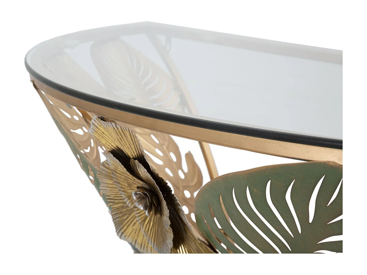 Consola Hoja 74, Multicolor, 120x40,5x37,2 cm, Epikasa