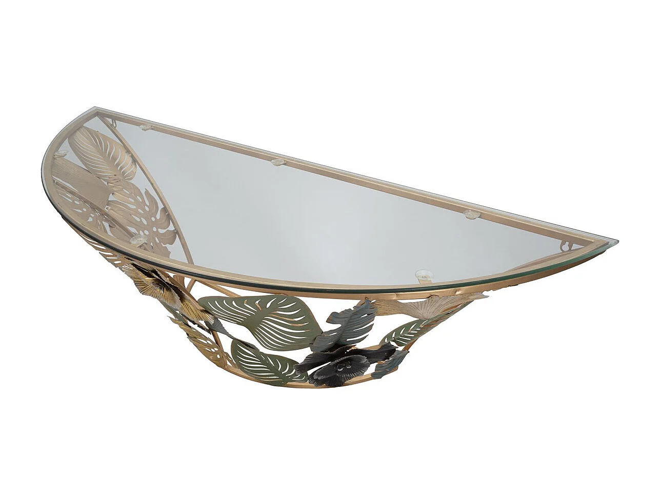 Consola Hoja 74, Multicolor, 120x40,5x37,2 cm, Epikasa