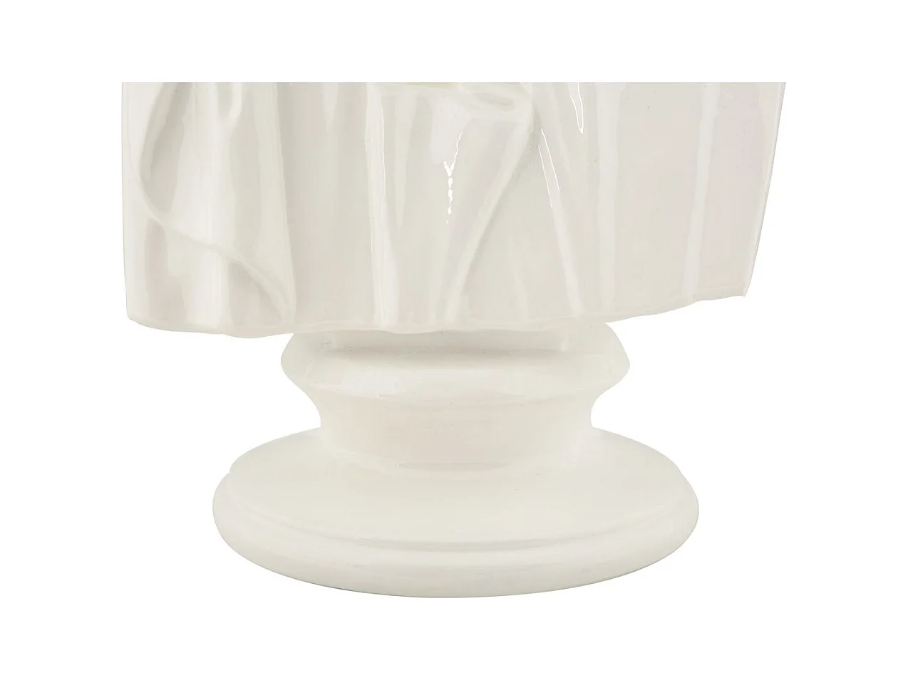 Escultura Grécia 5, Branco, 12,9x12,5x25 cm, Epikasa