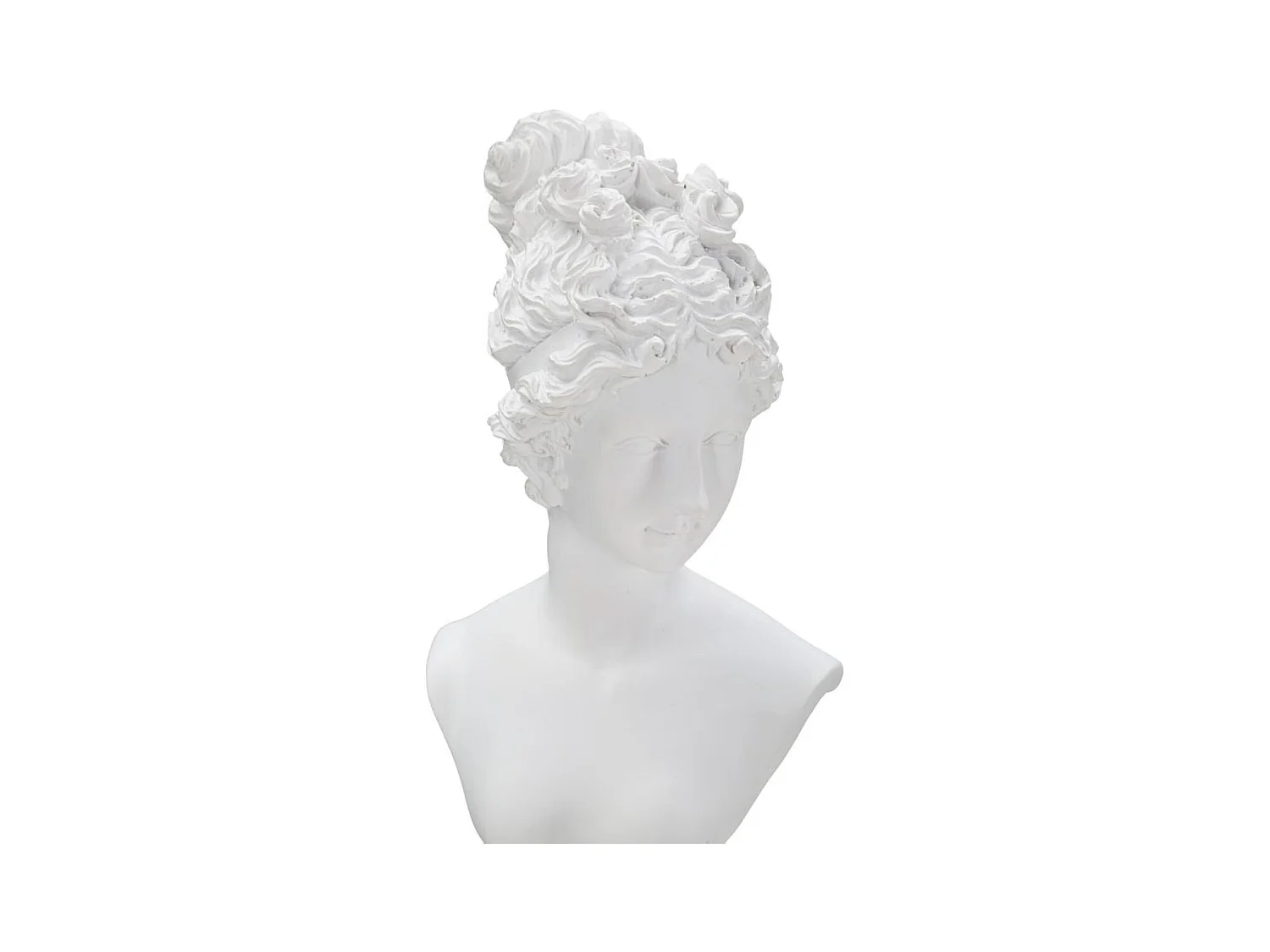 Beeldhouwwerk Griekenland 7, Wit, 11x10x35,5 cm, Epikasa