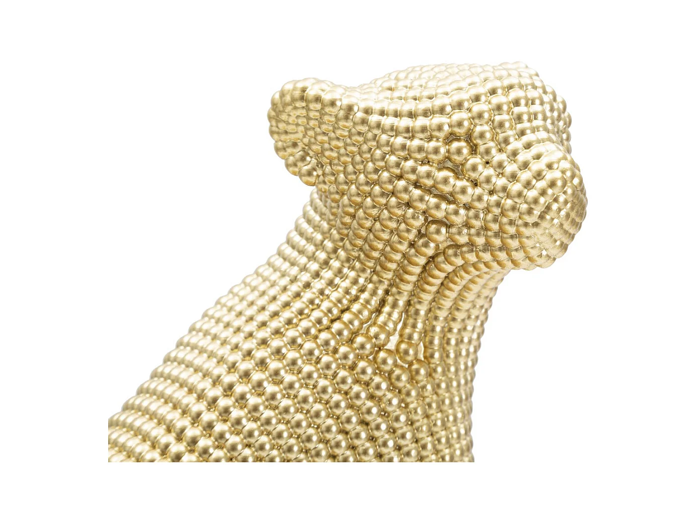 Escultura Pantera, Ouro, 23x15,5x29 cm, Epikasa