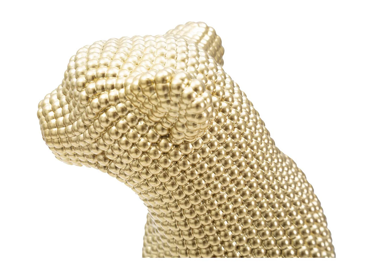 Rzeźba Pantera, Złoto, 23x15,5x29 cm, Seven Design