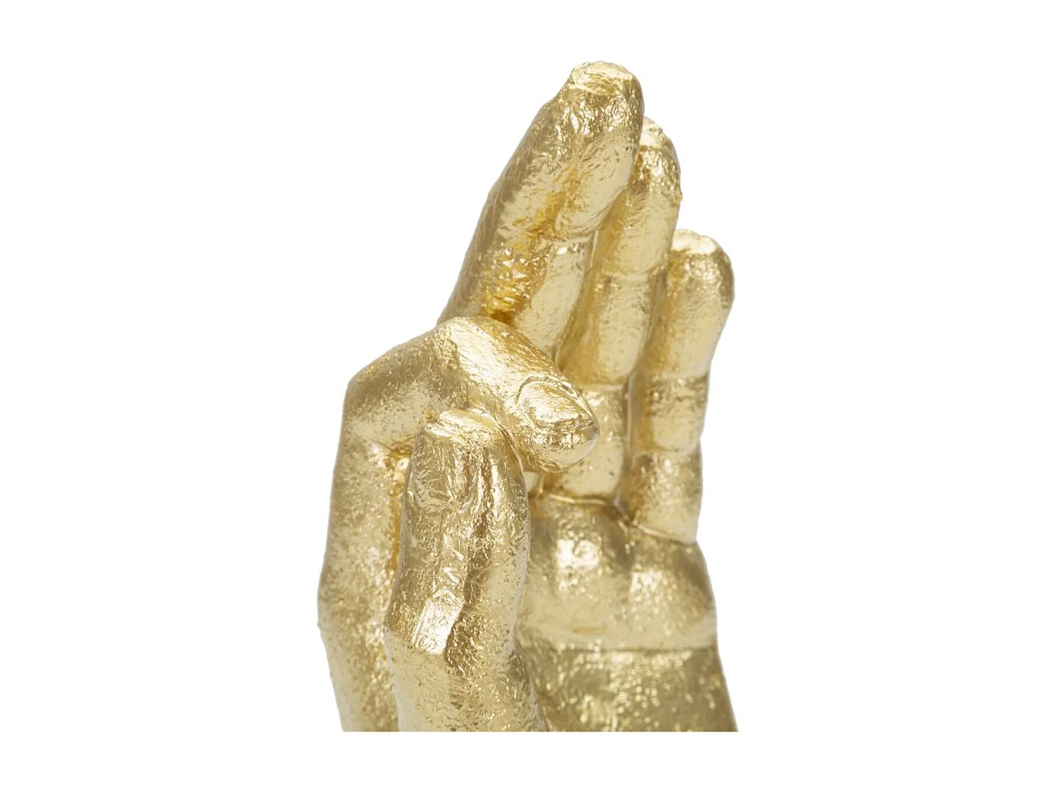 Sculpture Mains 5, Or, 10x7x22,5 cm, Seven Design