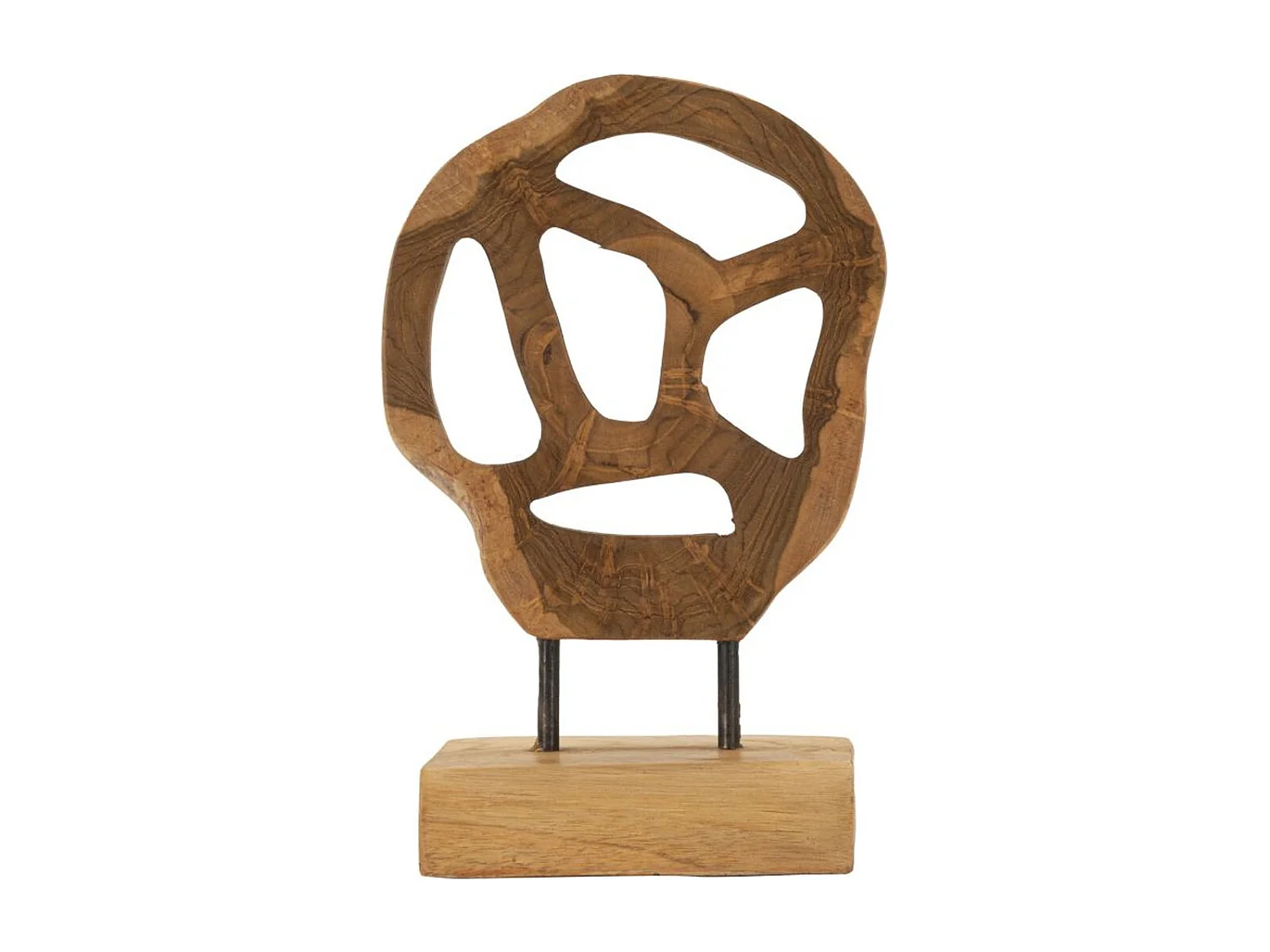 Rzeźba Korzeń 6, Brązowy, 18x10x27 cm, Seven Design