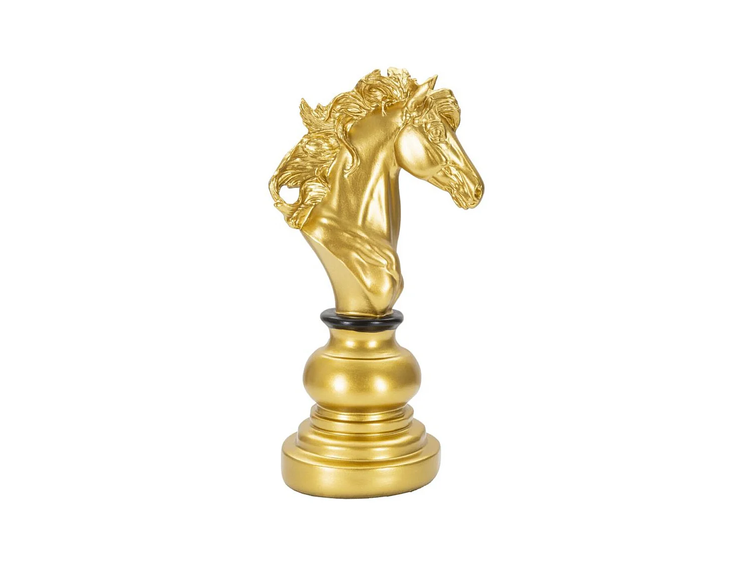 Scultura Scacchi 13, Oro, 14x11x27 cm, Epikasa