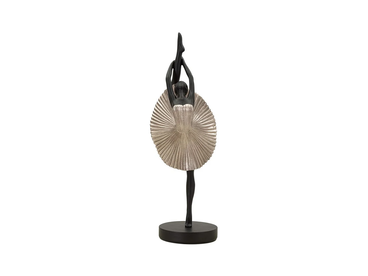 Sculpture Danseur 6, Noir, 14x14x42,5 cm, Epikasa