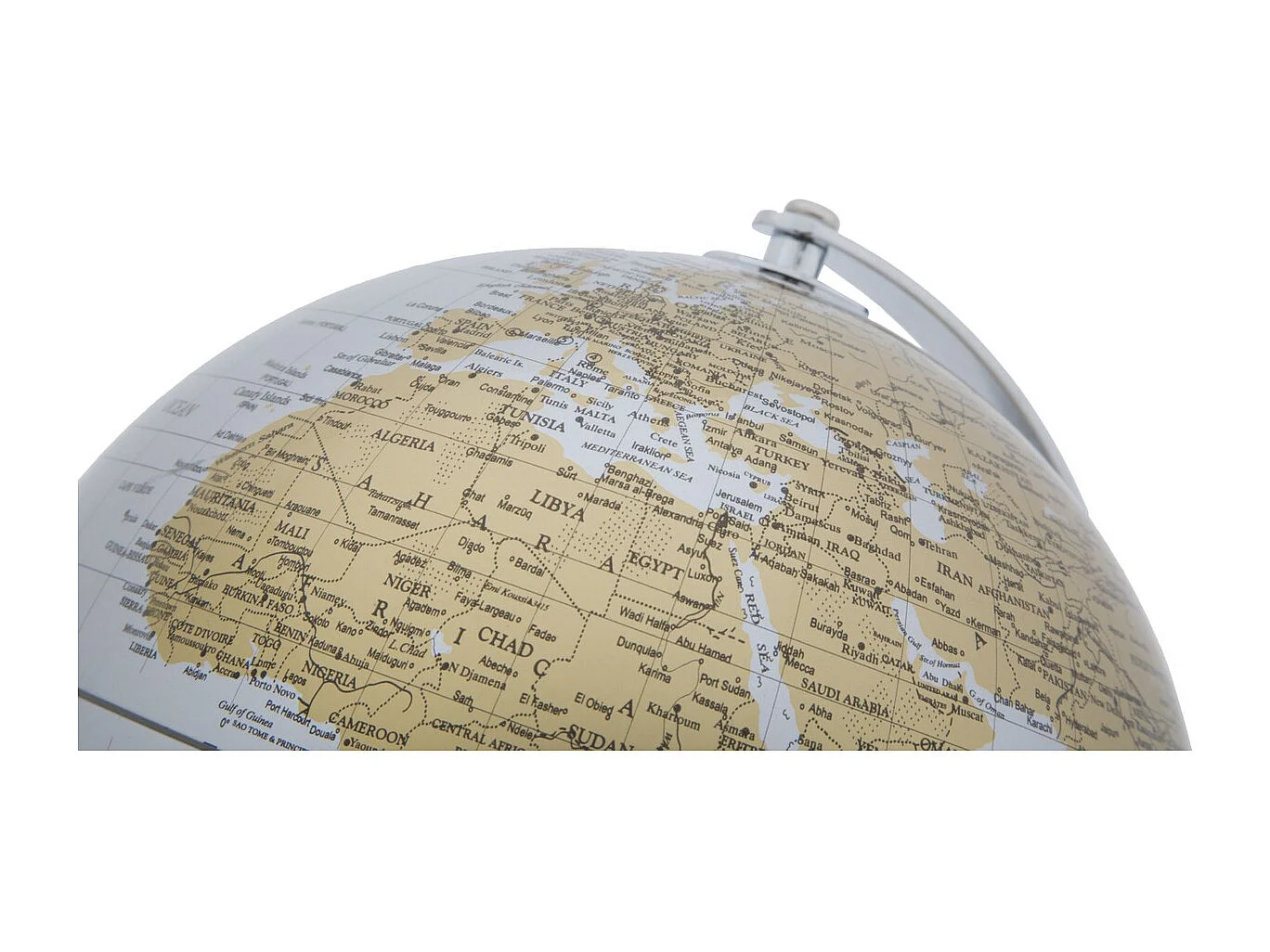 Globe de Table MF221, Argent, 20x20x28 cm, Seven Design