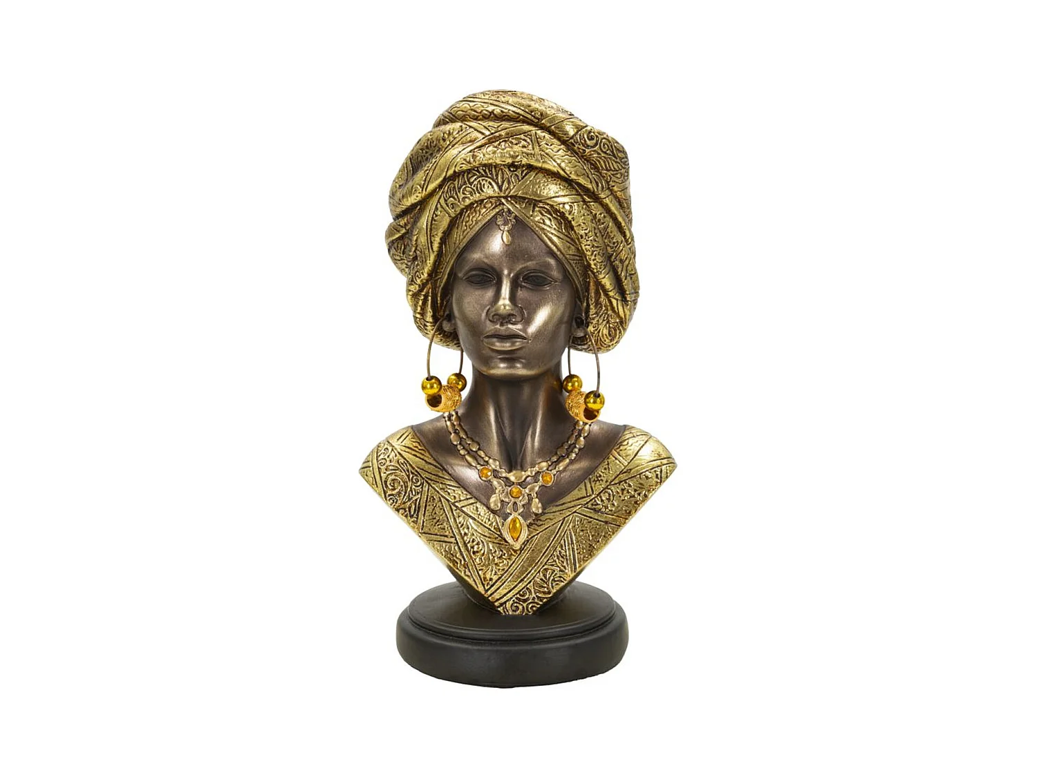 Sculpture Afrique 13, Multicouleur, 15x12x28 cm, Epikasa