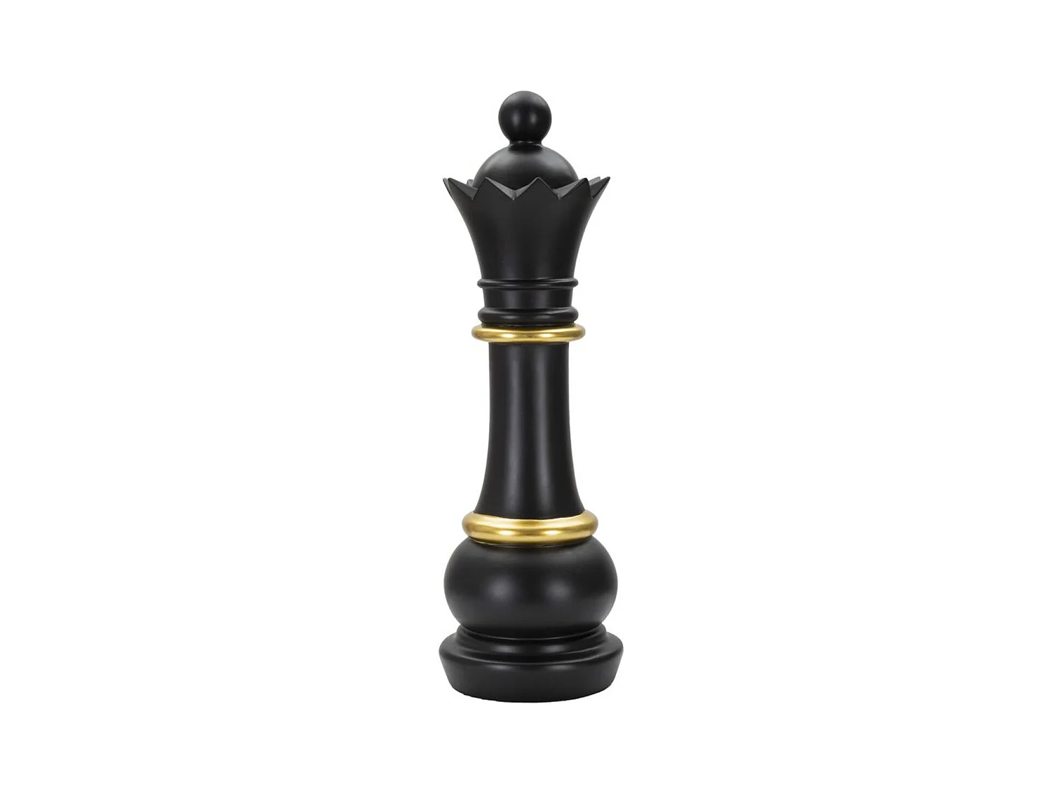 Sculpture Échecs 3, Noir, 15x15x50 cm, Epikasa