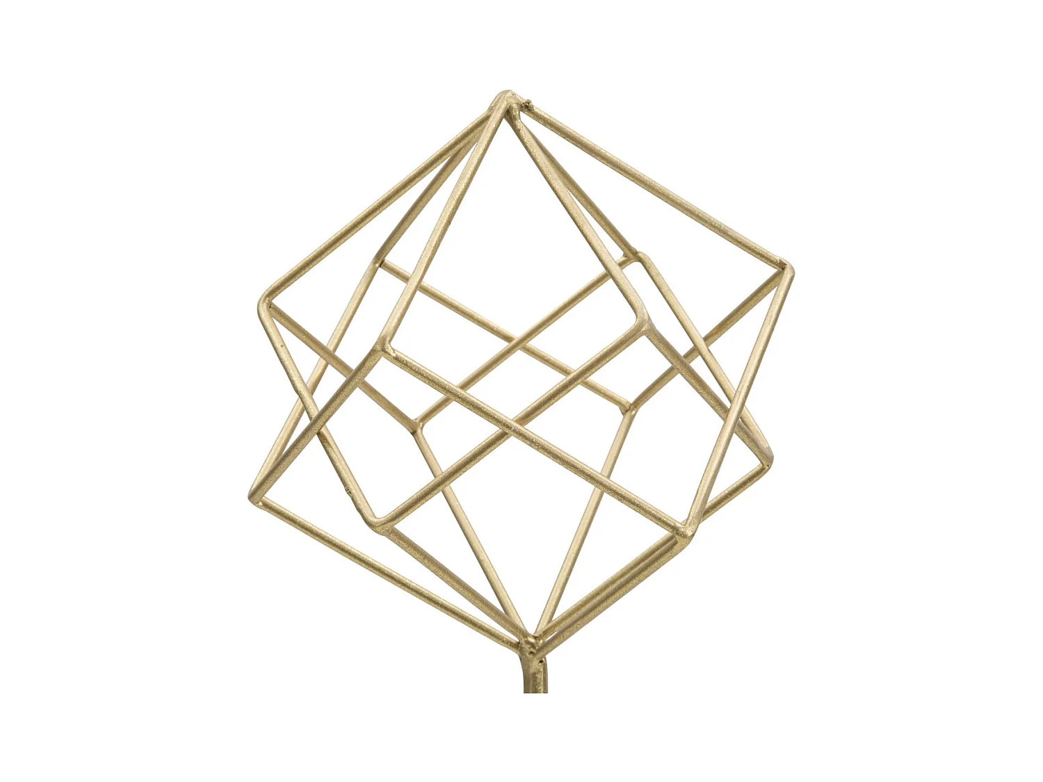 Escultura Cubos 2, Oro, 16x18x41,5 cm, Epikasa