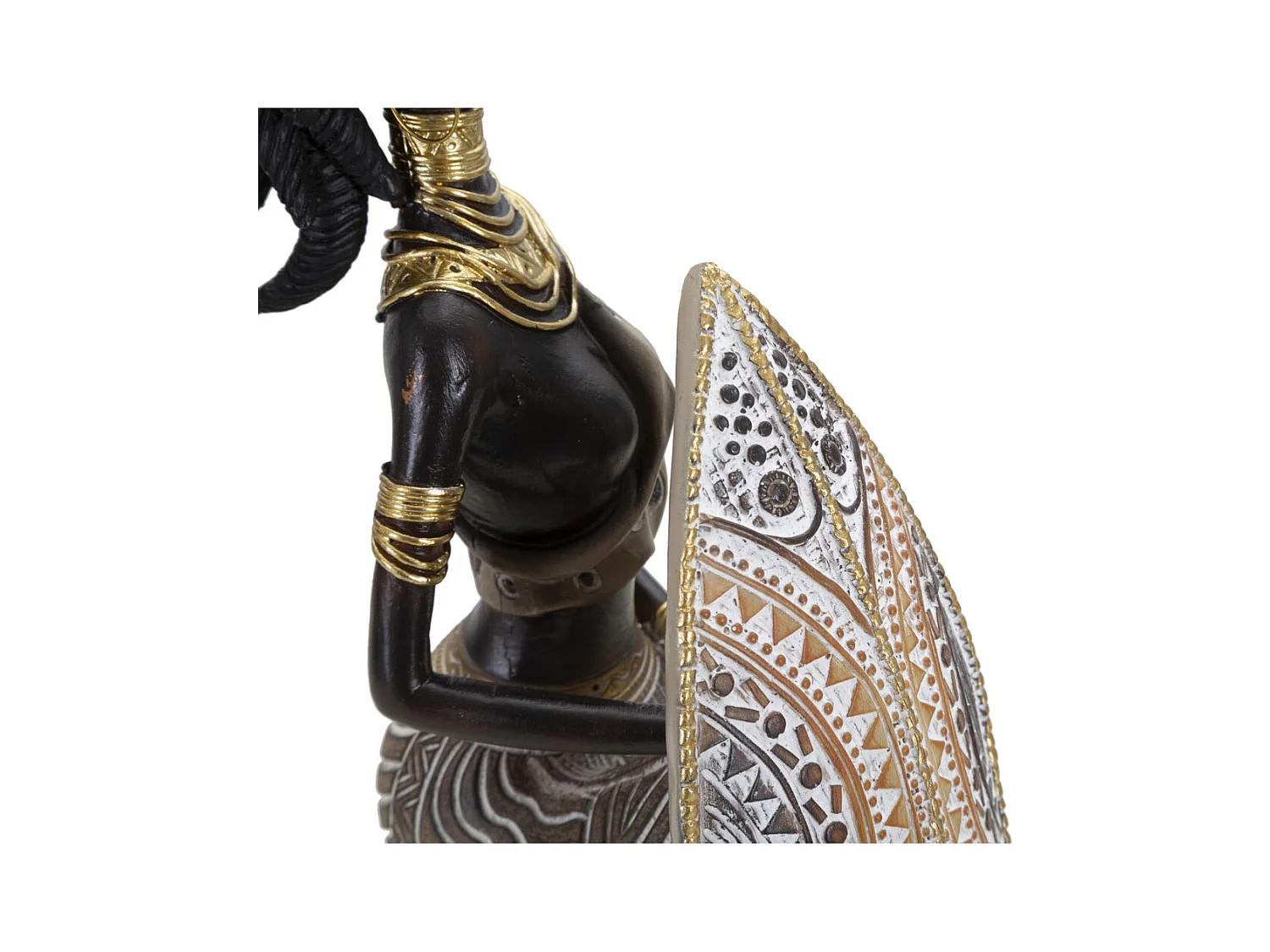 Sculpture Afrique 14, Multicouleur, 13,5x9x24,5 cm, Epikasa