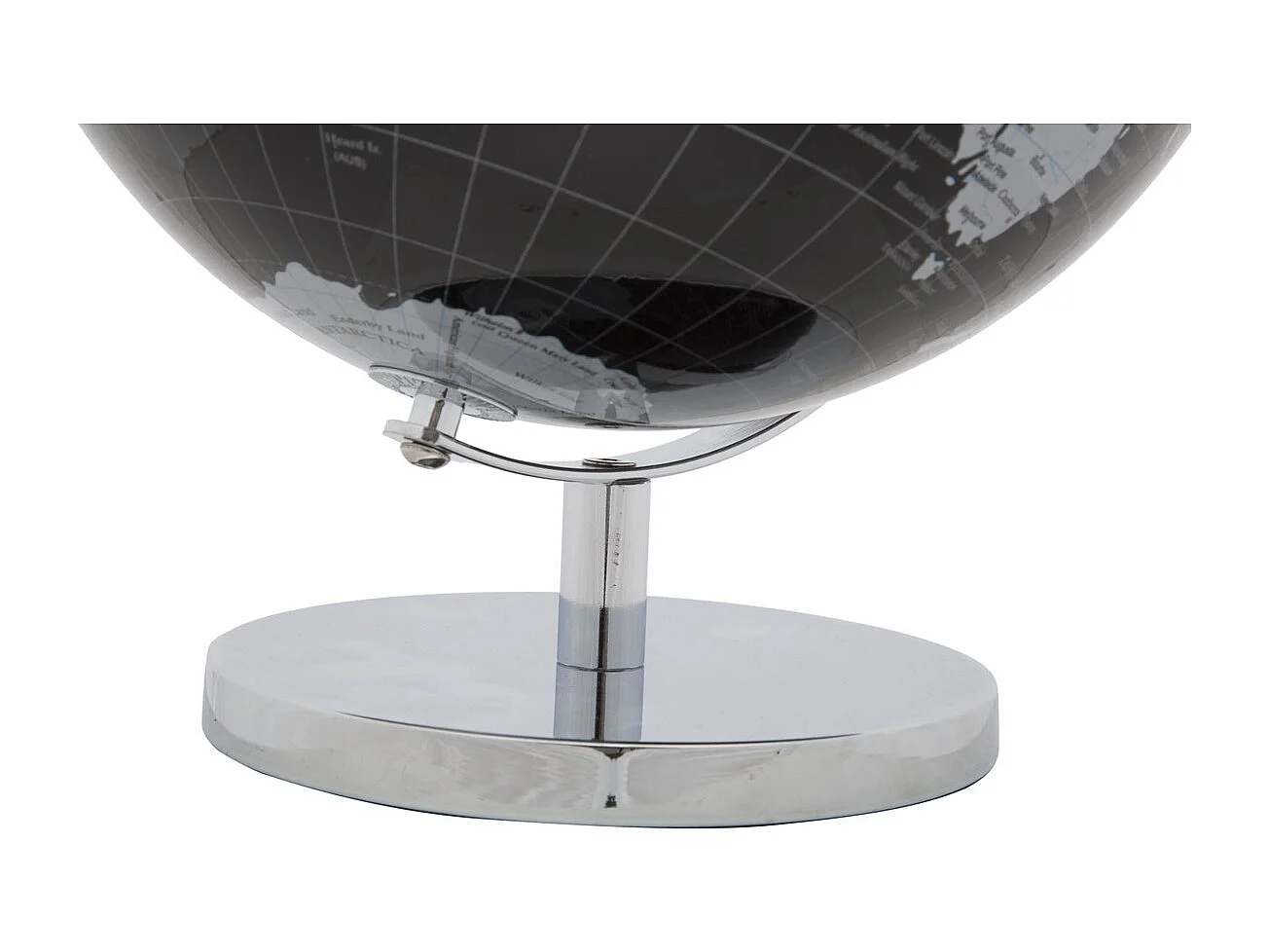 Globe de Table MF222, Noir, 25x25x34 cm, Seven Design