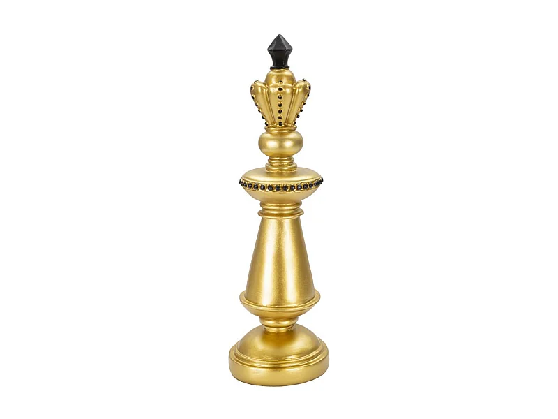 Sculpture Échecs 11, Or, 11x11x32,5 cm, Epikasa