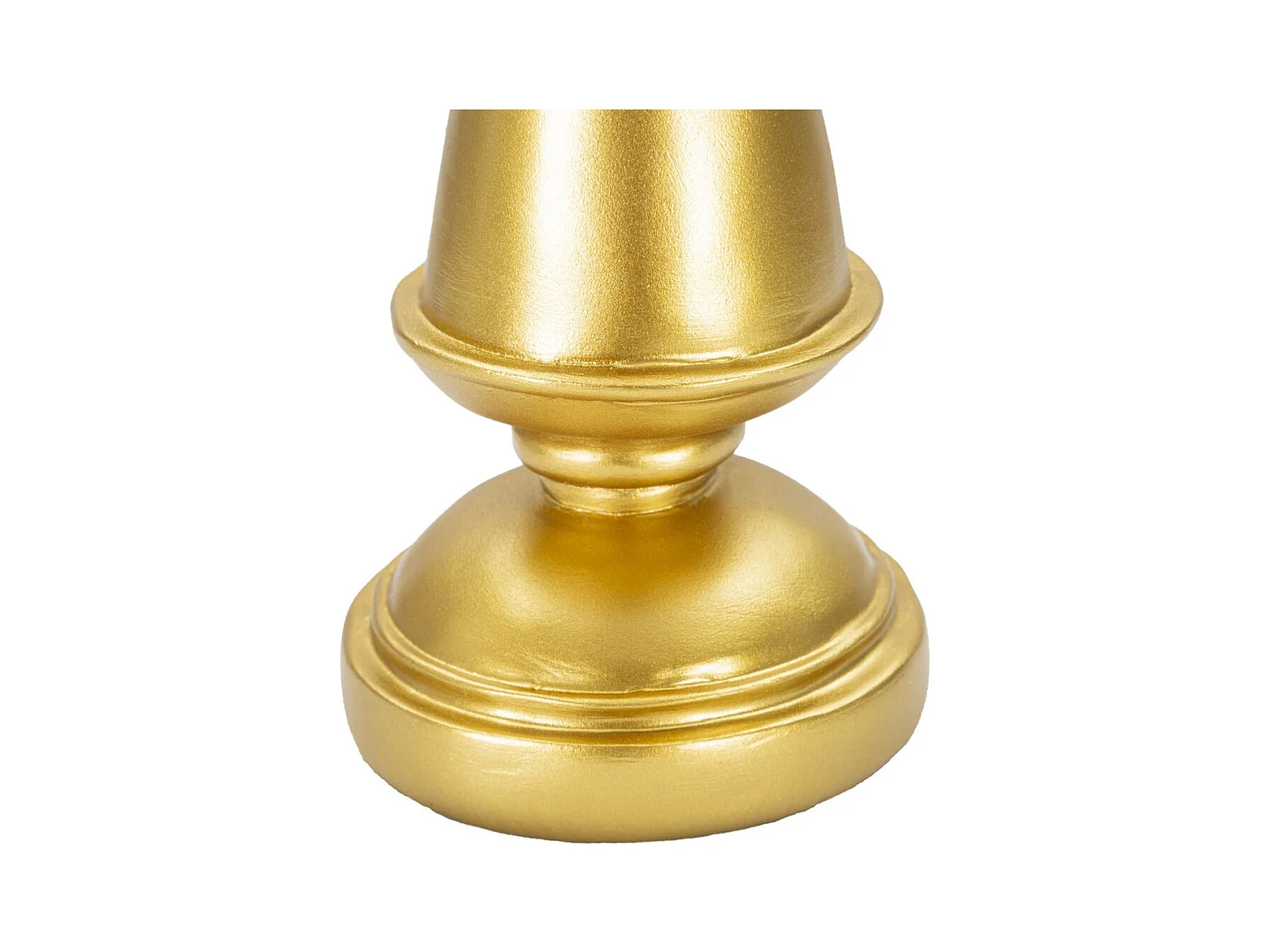 Escultura Xadrez 11, Ouro, 11x11x32,5 cm, Epikasa